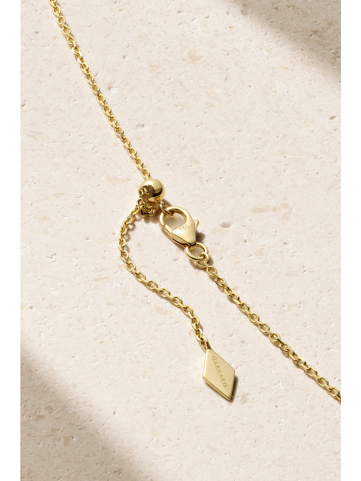 Garrard Fanfare Symphony 18-karat Gold Diamond Necklace In Gold