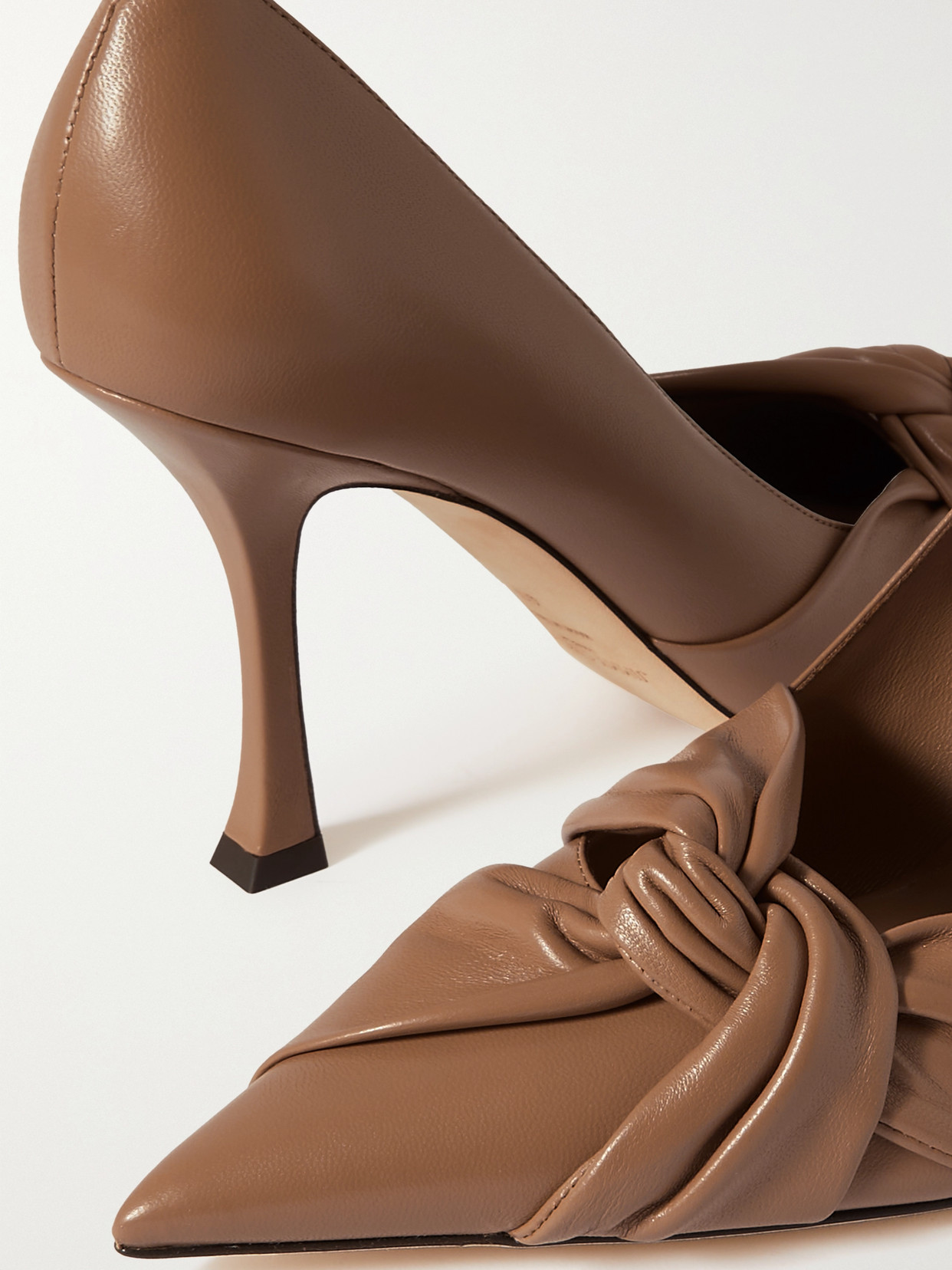 Jimmy Choo Hedera 90 Knot In Neutrals