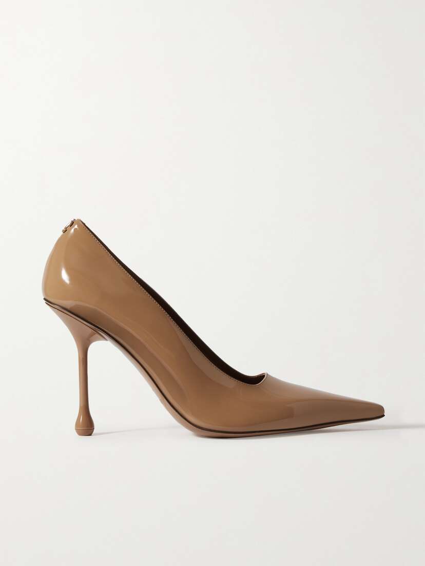 Jimmy Choo Ixia 95 Patent-leather Pumps