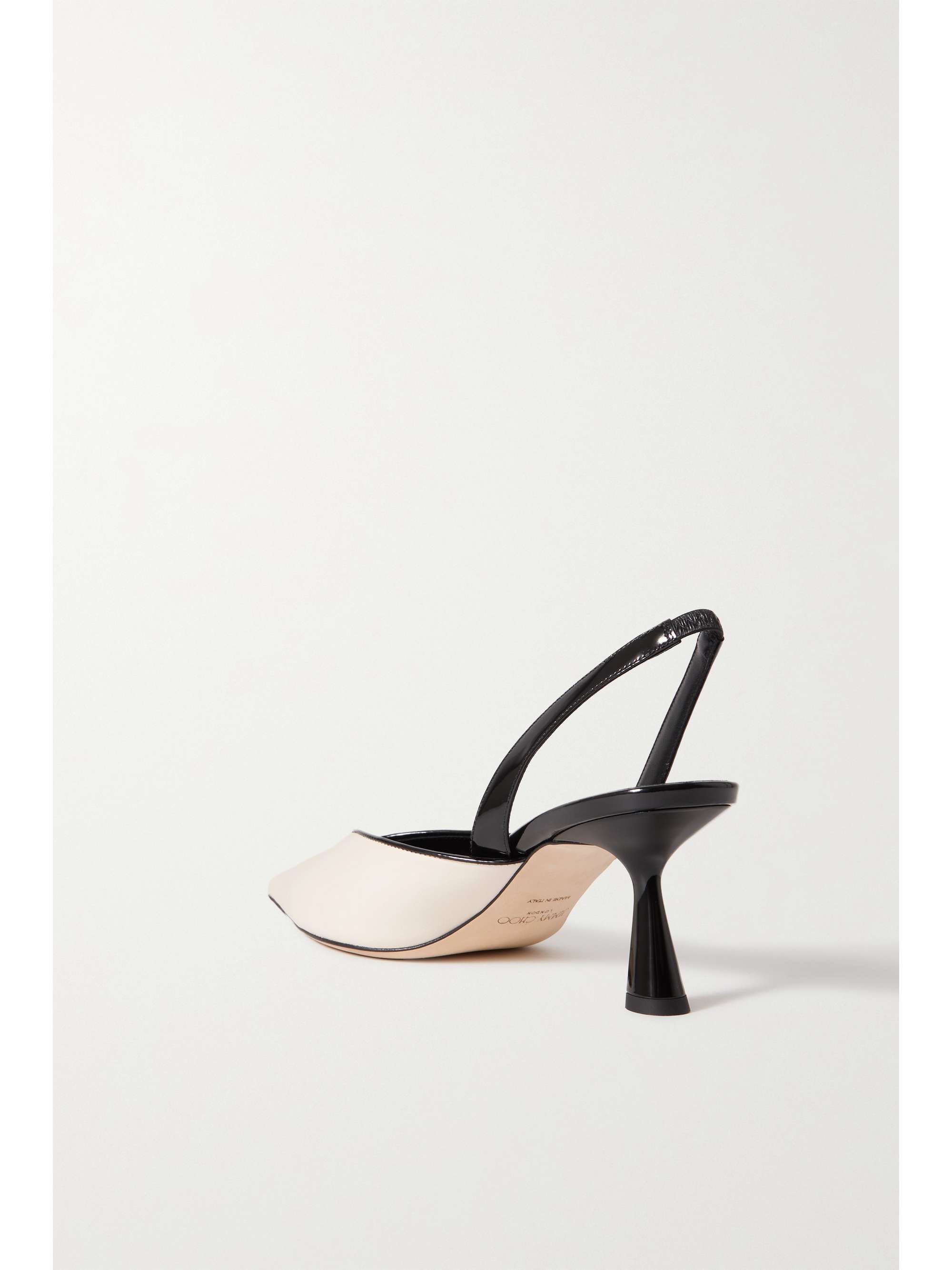 JIMMY CHOO Maryanne 65 twotone leather slingback pumps NETAPORTER