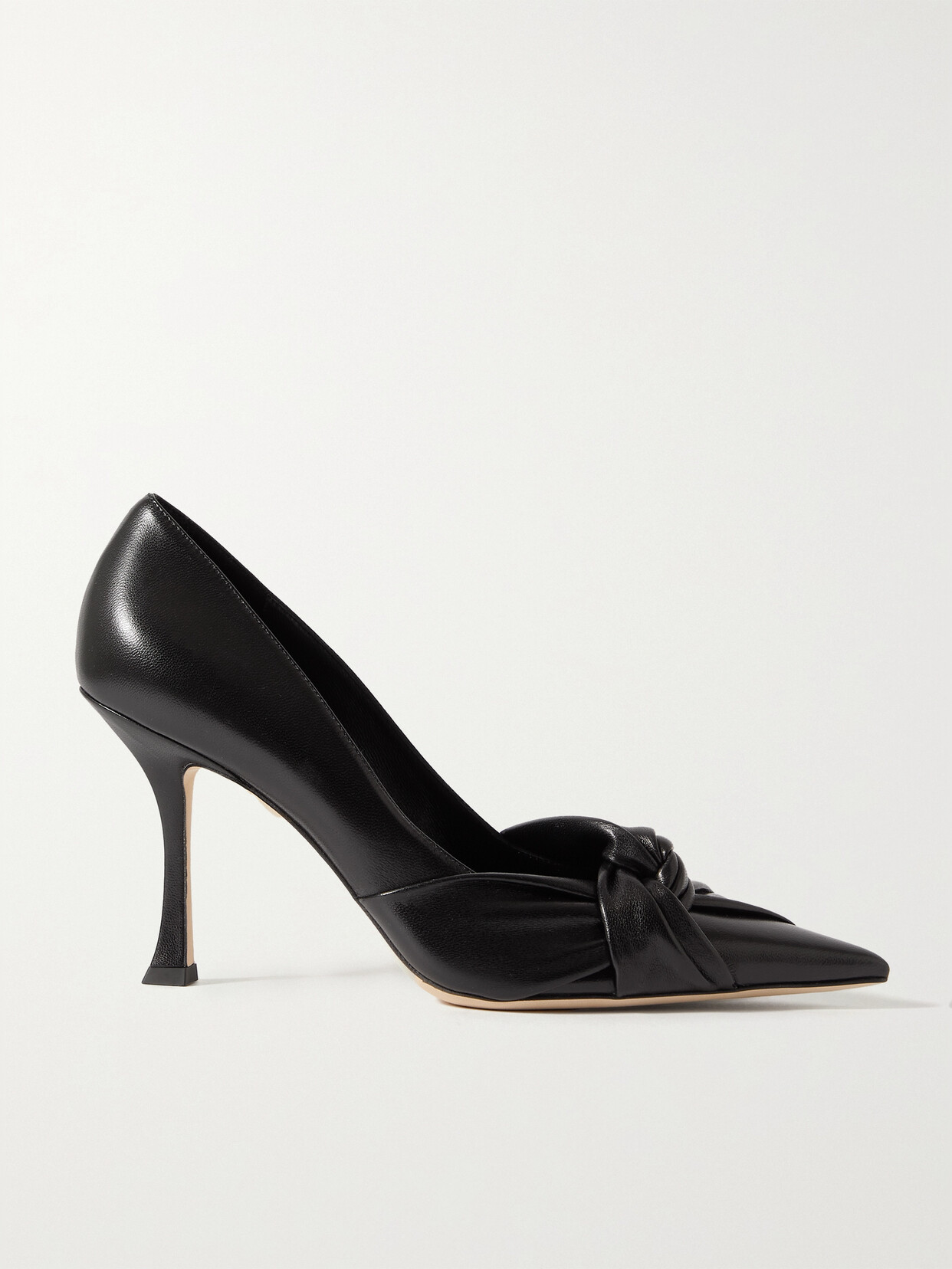 Jimmy Choo Hedera Leather Pumps In Black