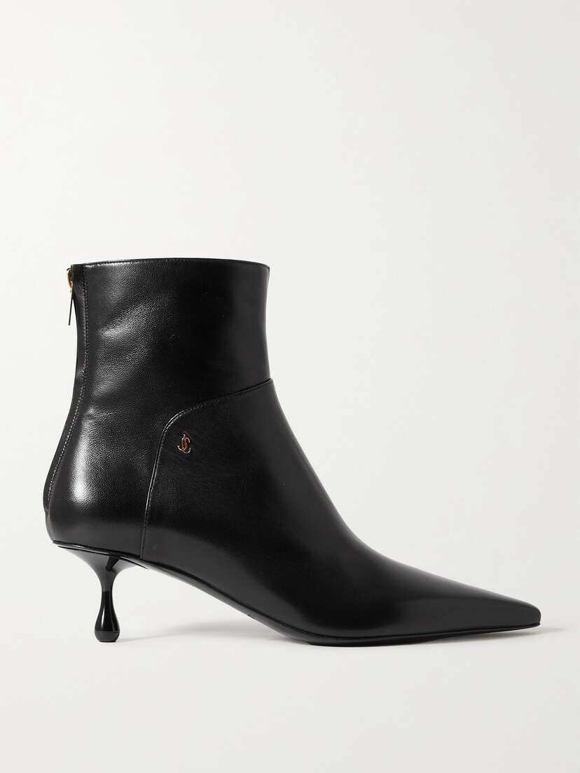 Jimmy Choo Cycas 50 Leather Ankle Boots