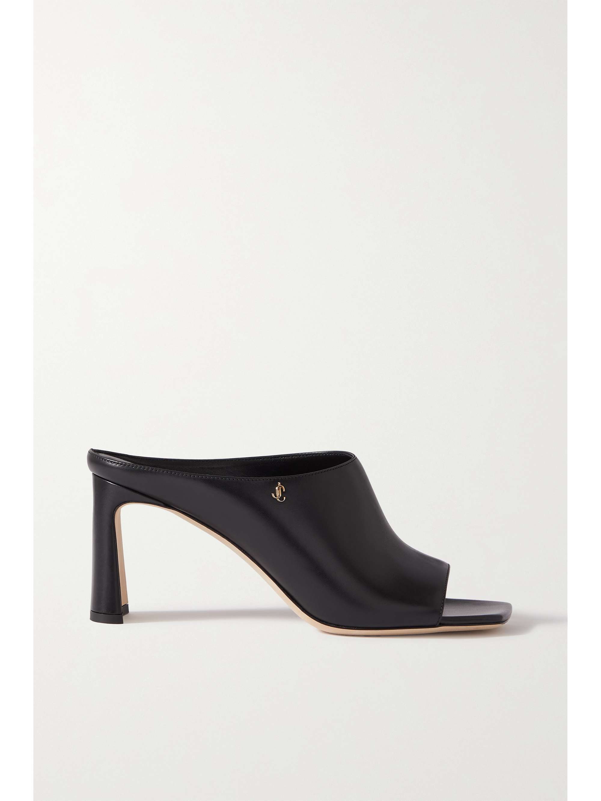 Kinley 75 Mules aus Leder mit Logoverzierung | NET-A-PORTER