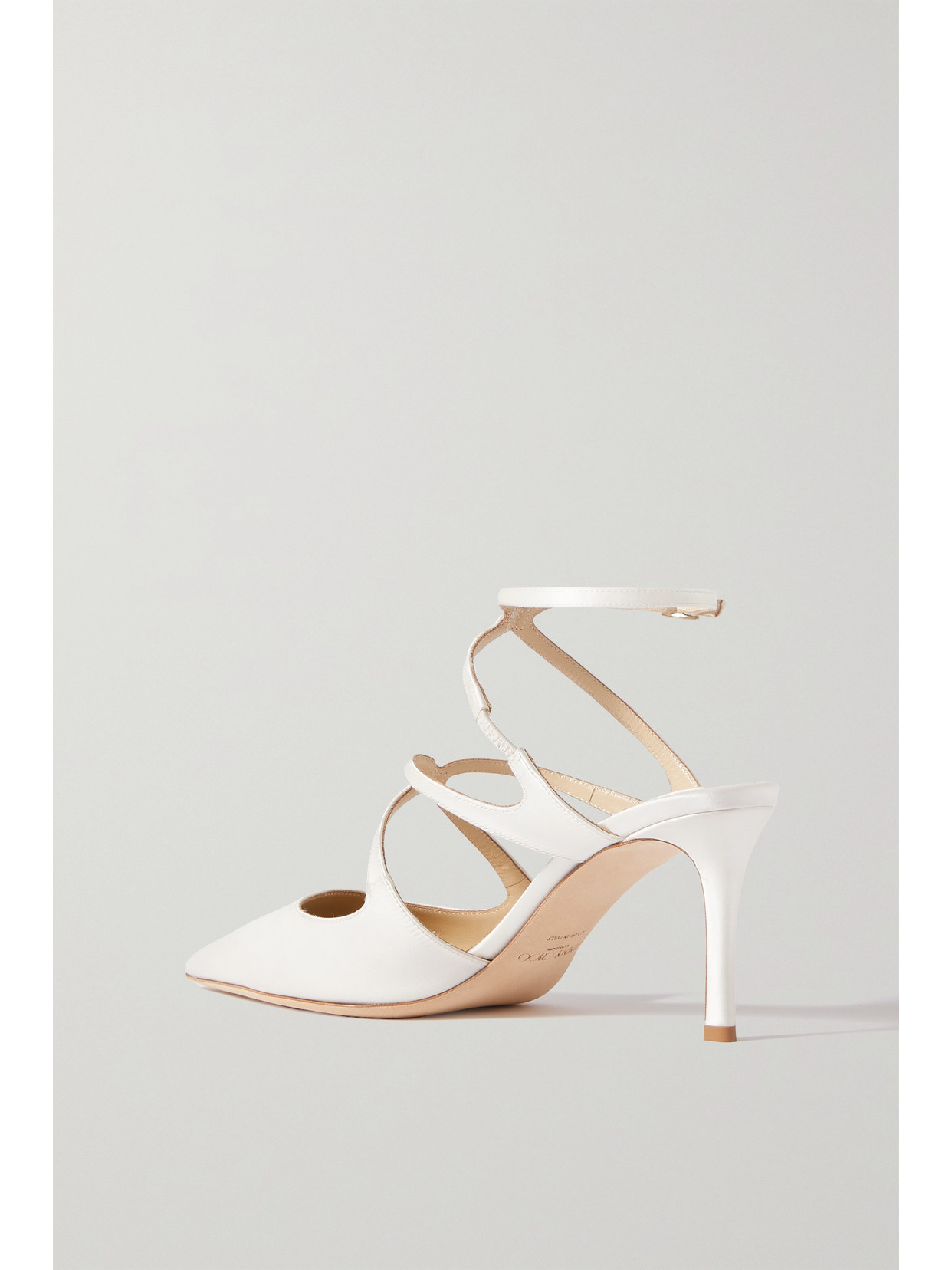 Azia 95 Satin Point-Toe Pumps