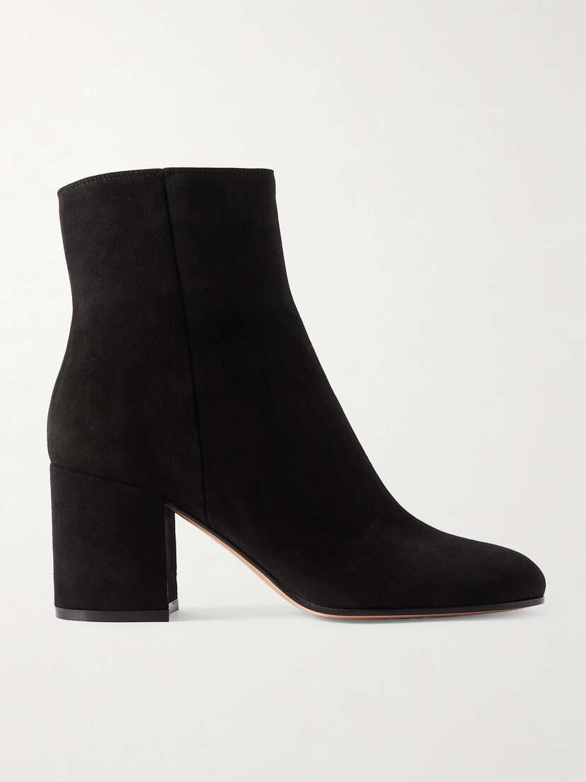 Gianvito Rossi Joelle 70 Suede Ankle Boots