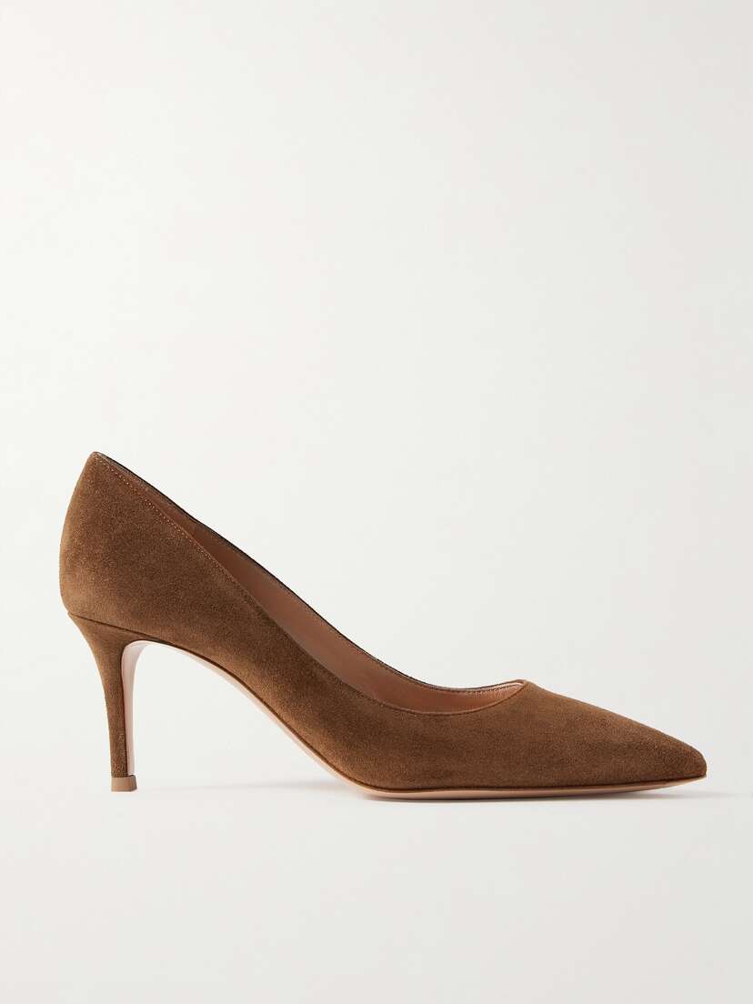 Gianvito Rossi Gianvito 70 Suede Pumps