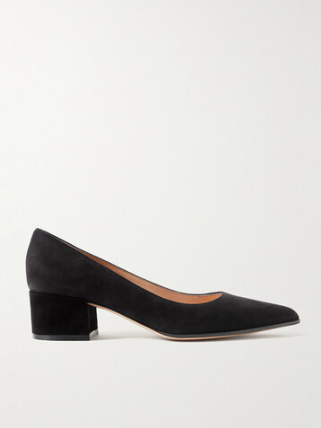 GIANVITO ROSSI Piper 45 suede pumps
