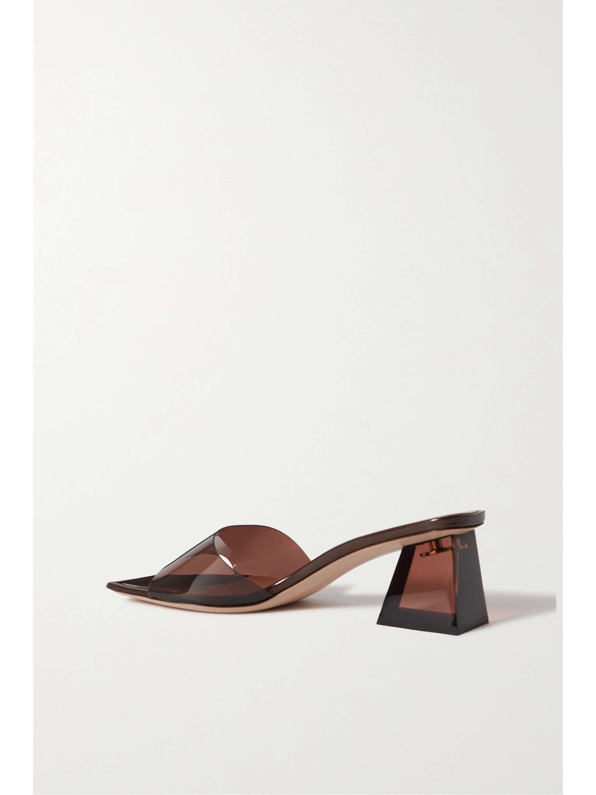 GIANVITO ROSSI 55 PVC mules
