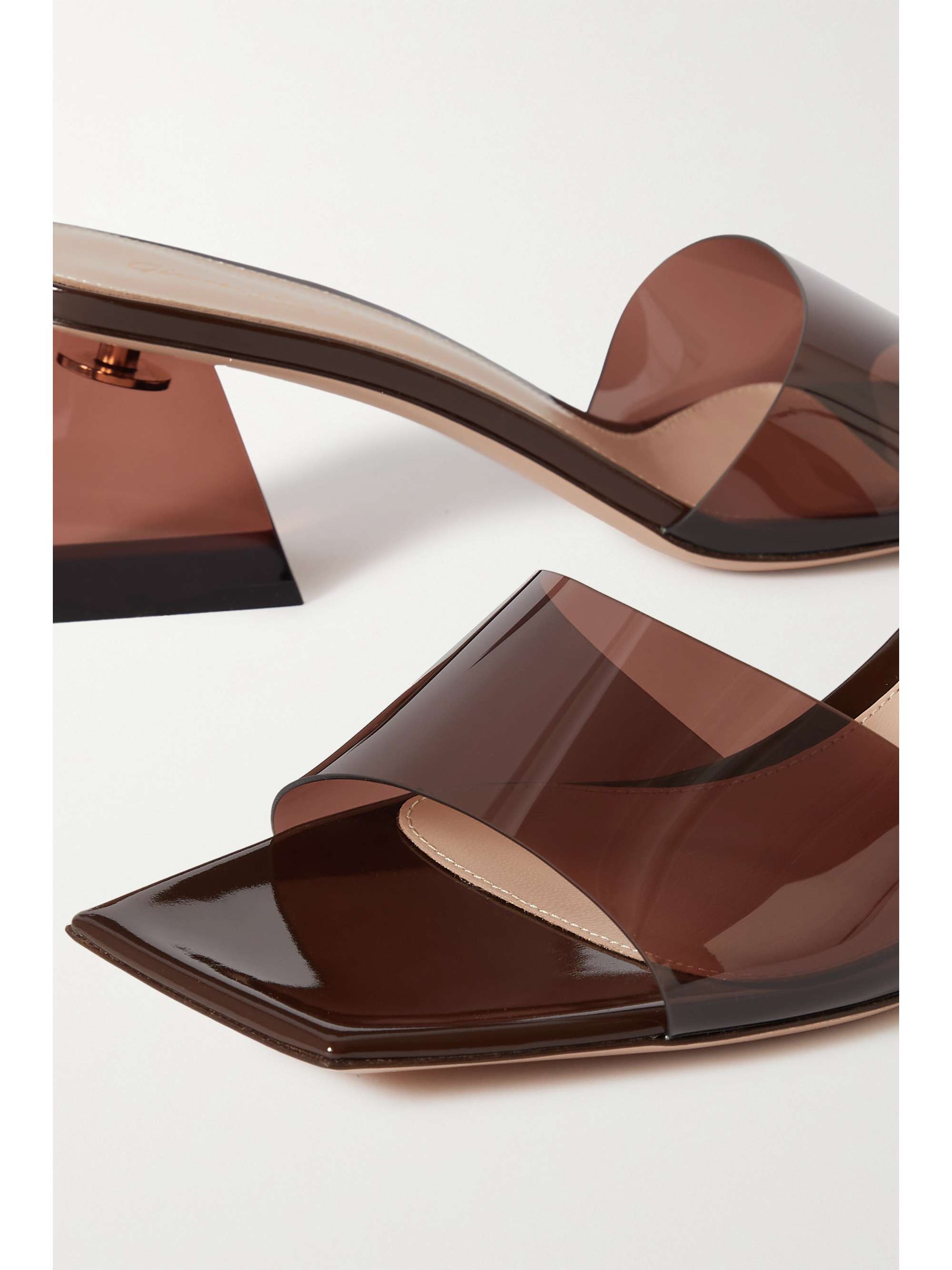 GIANVITO ROSSI 55 PVC mules