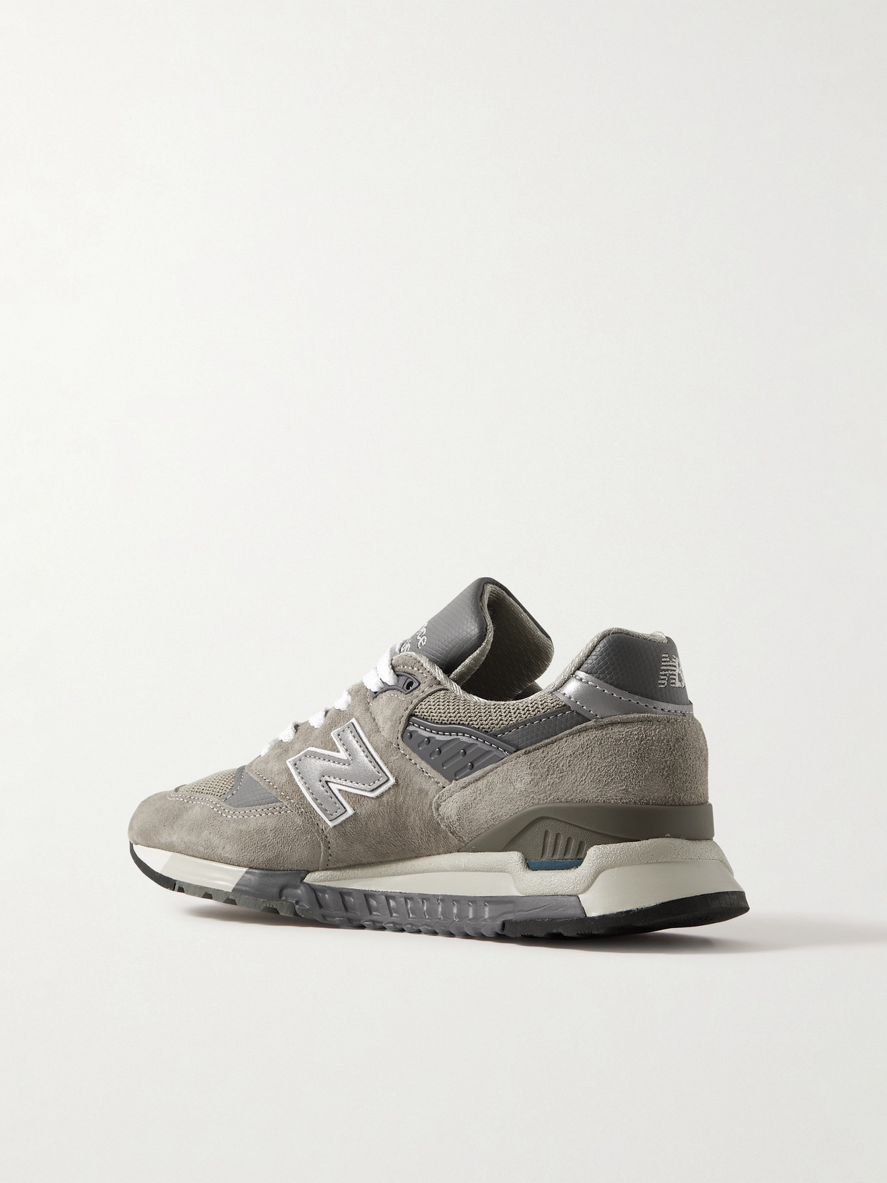 New Balance Made In Usa 998 Core Rubber-trimmed Leather, Mesh And Suede Sneakers In Unknown