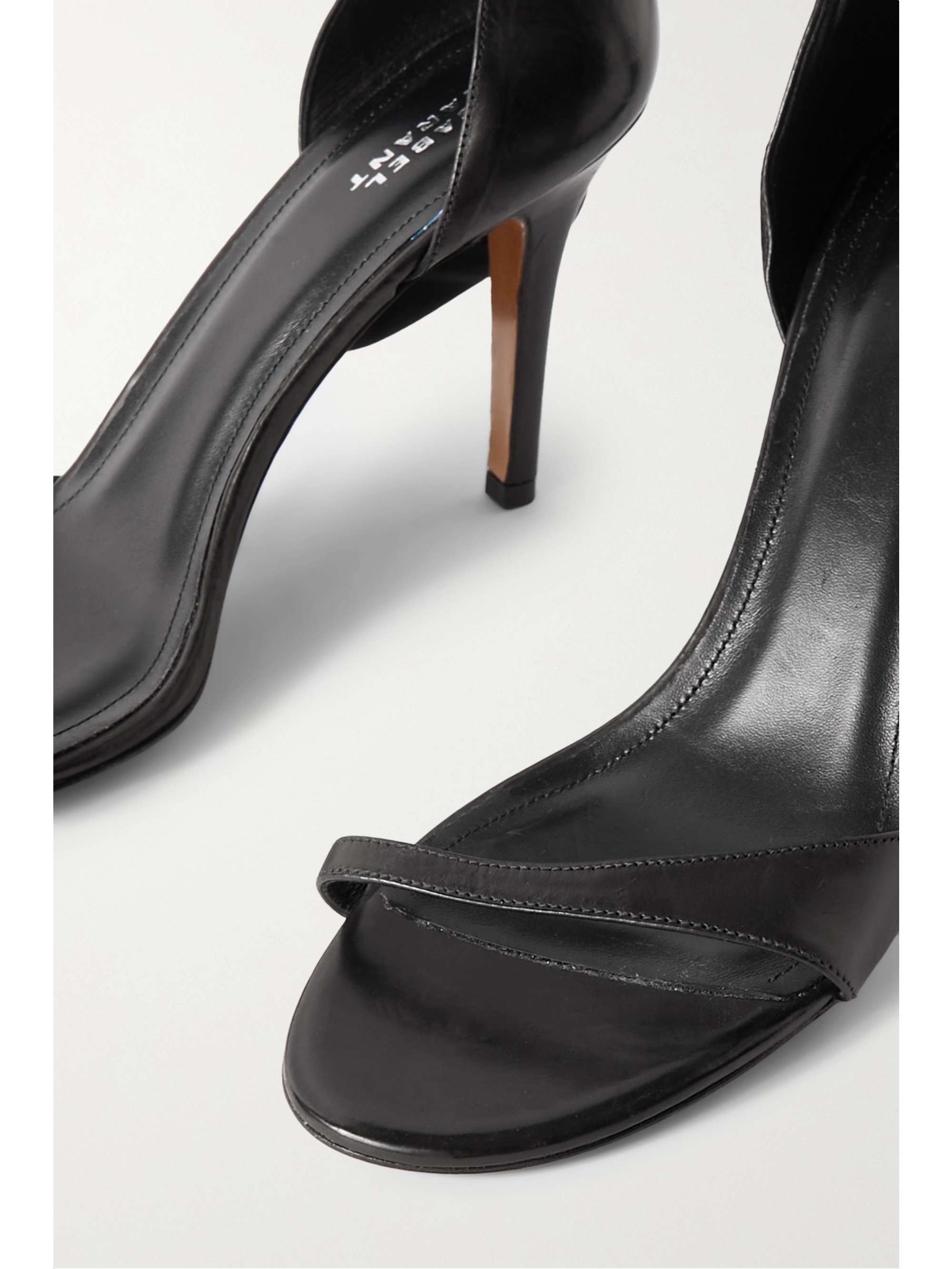 ISABEL MARANT Askja stretch-jersey and leather sandals | NET ISABEL MARANT Askja stretch-jersey and leather sandals | NET