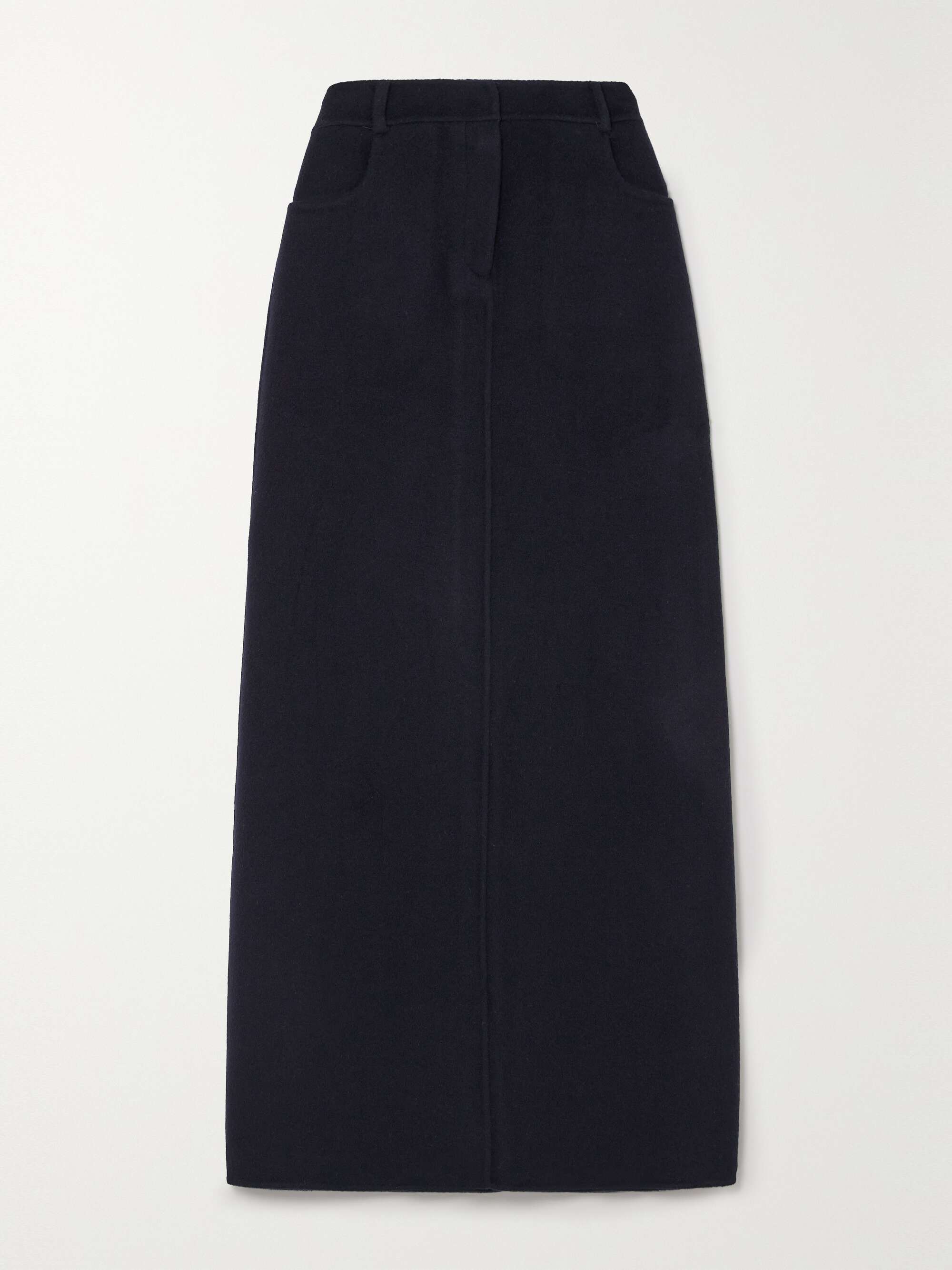 THE FRANKIE SHOP Malvo wool-blend maxi skirt | NET-A-PORTER