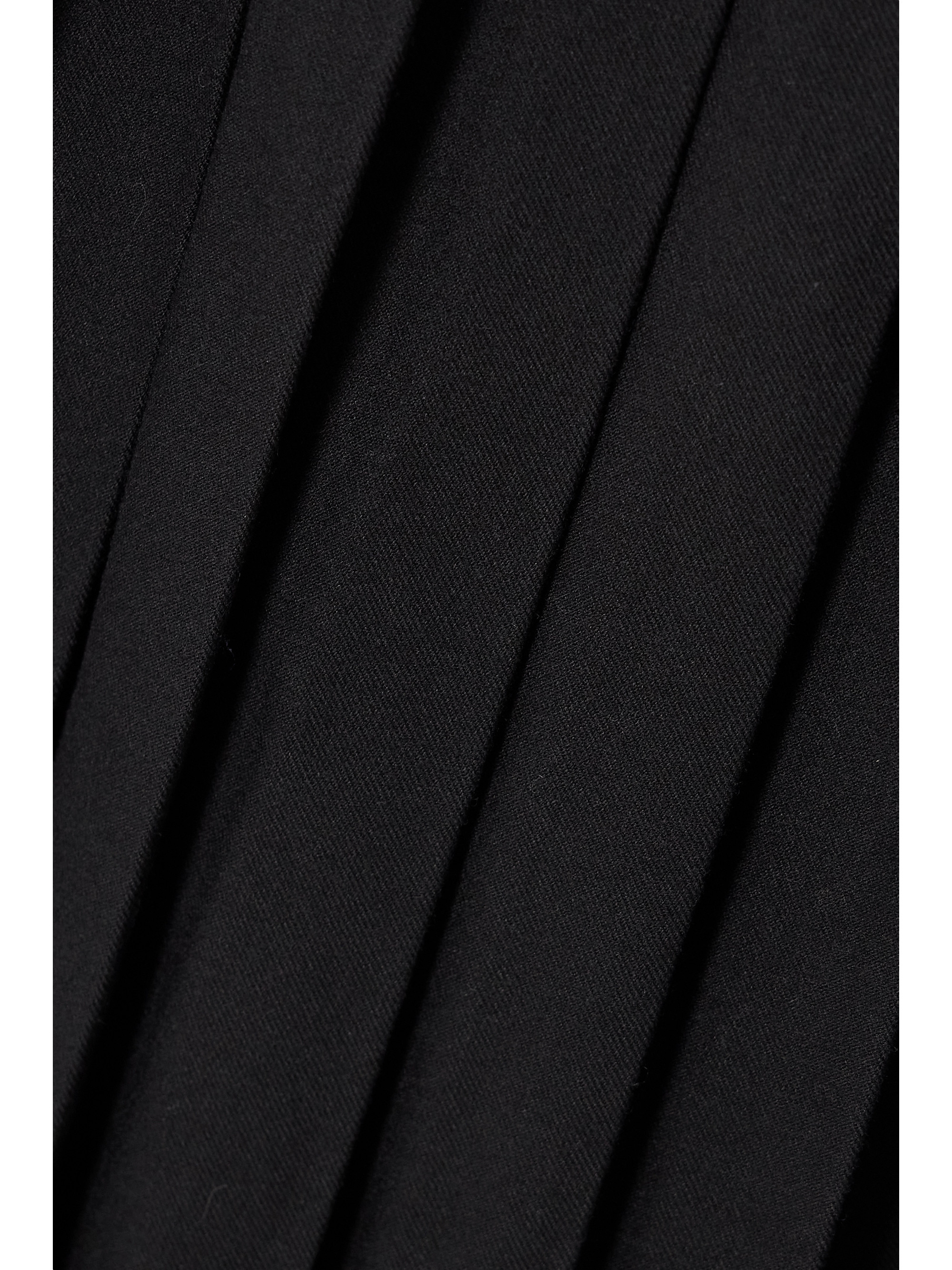 The Frankie Shop Bailey pleated twill maxi skirt