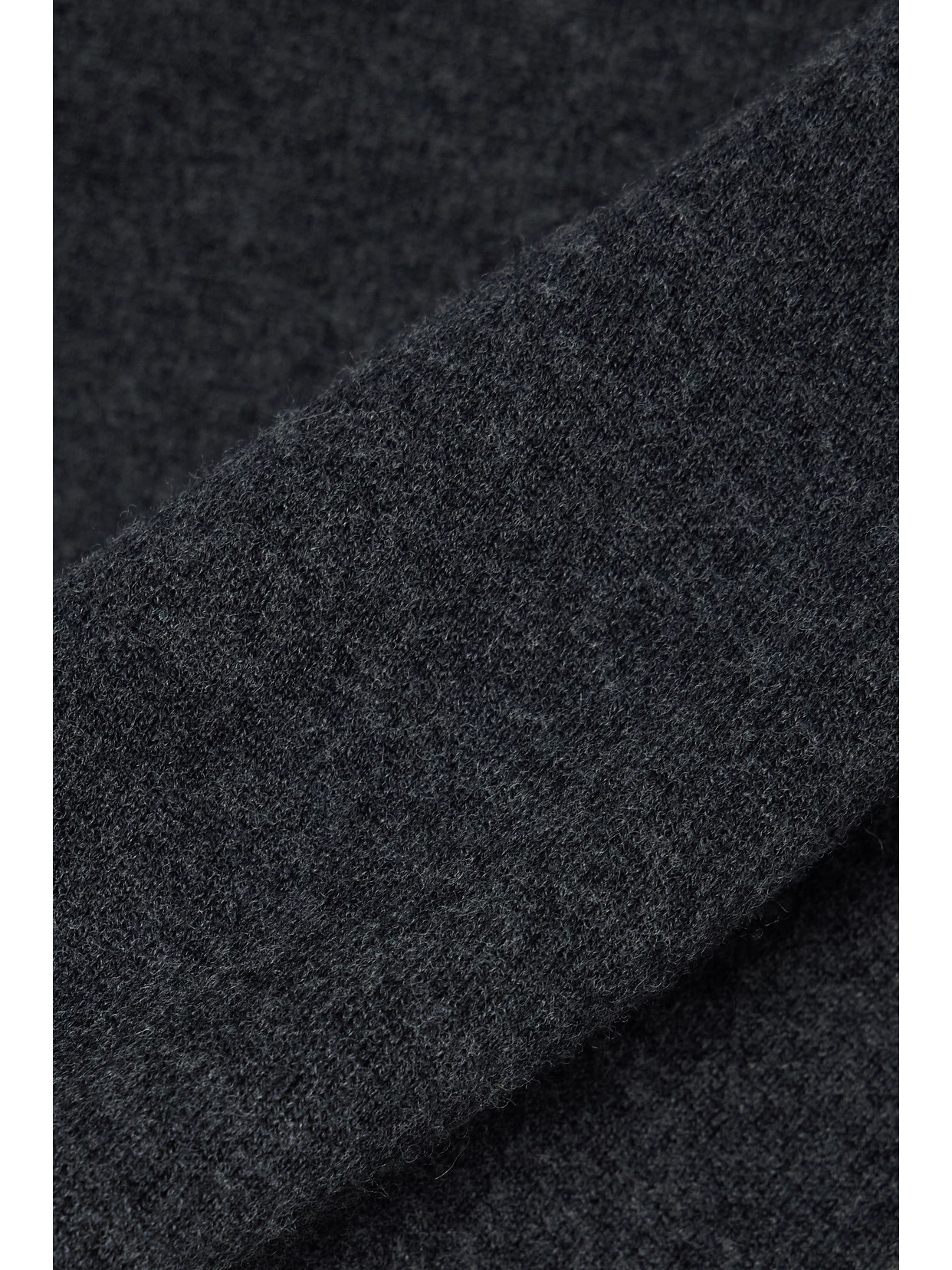 The Frankie Shop Ines Merino Wool Turtleneck Sweater In Gray