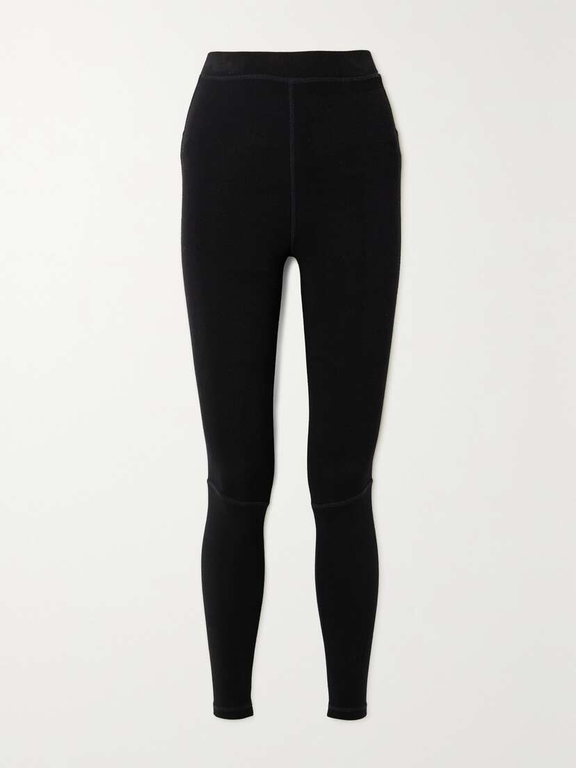 Toteme — Jacquard-knit leggings