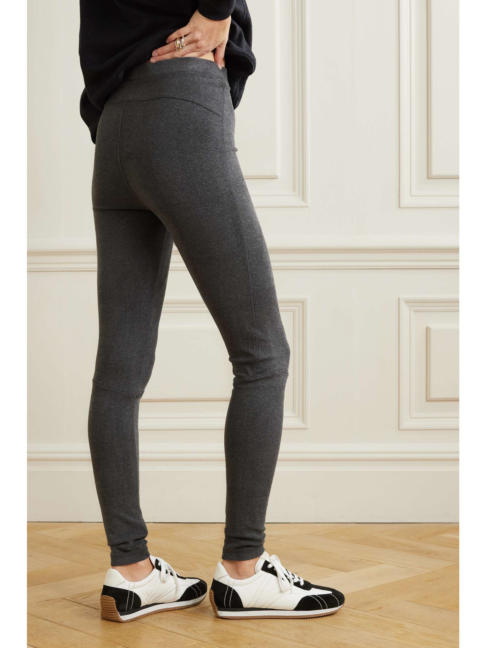TOTEME Cork stretch-jersey leggings