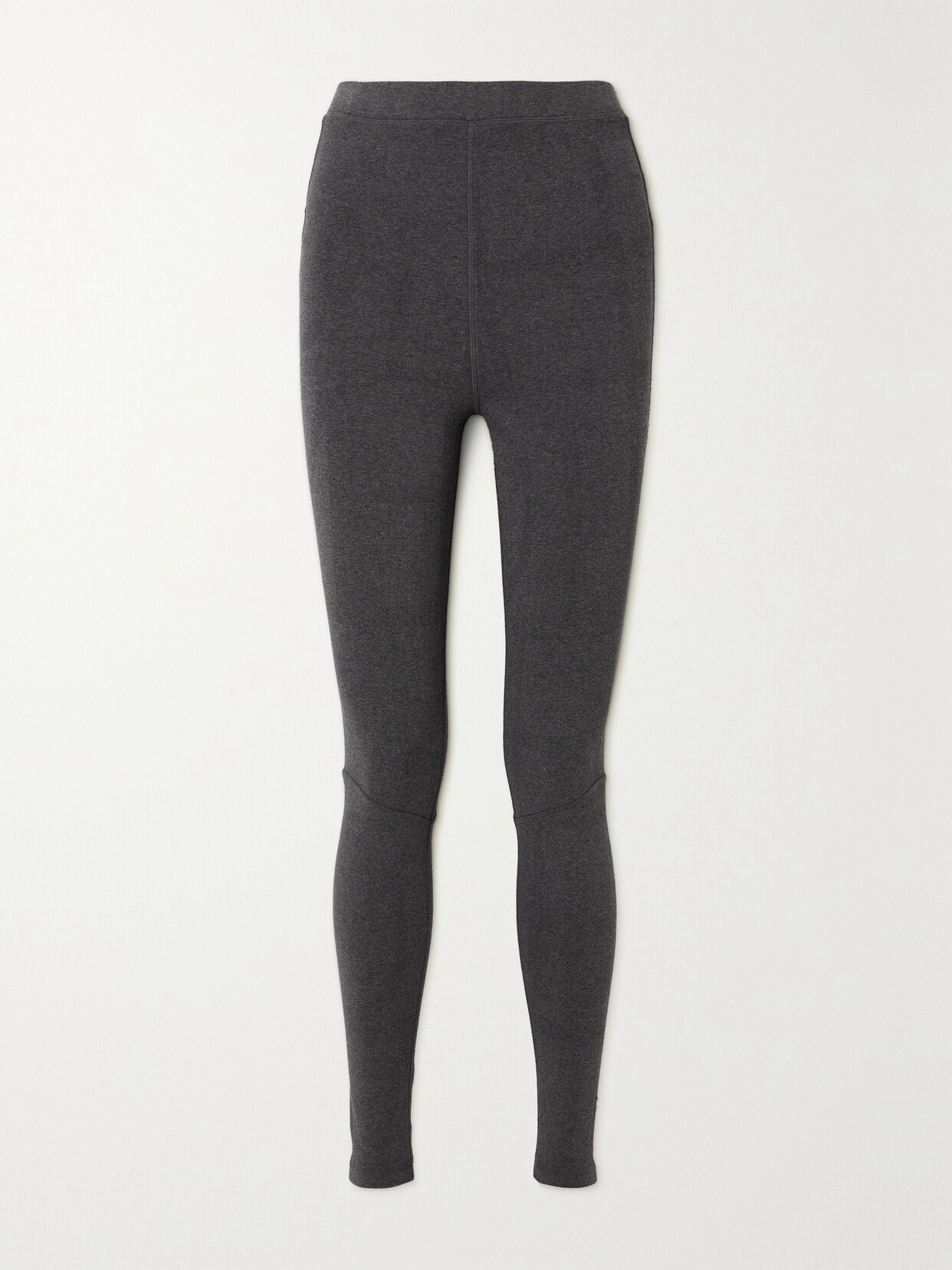 TOTEME - Jacquard-knit Leggings - Gray