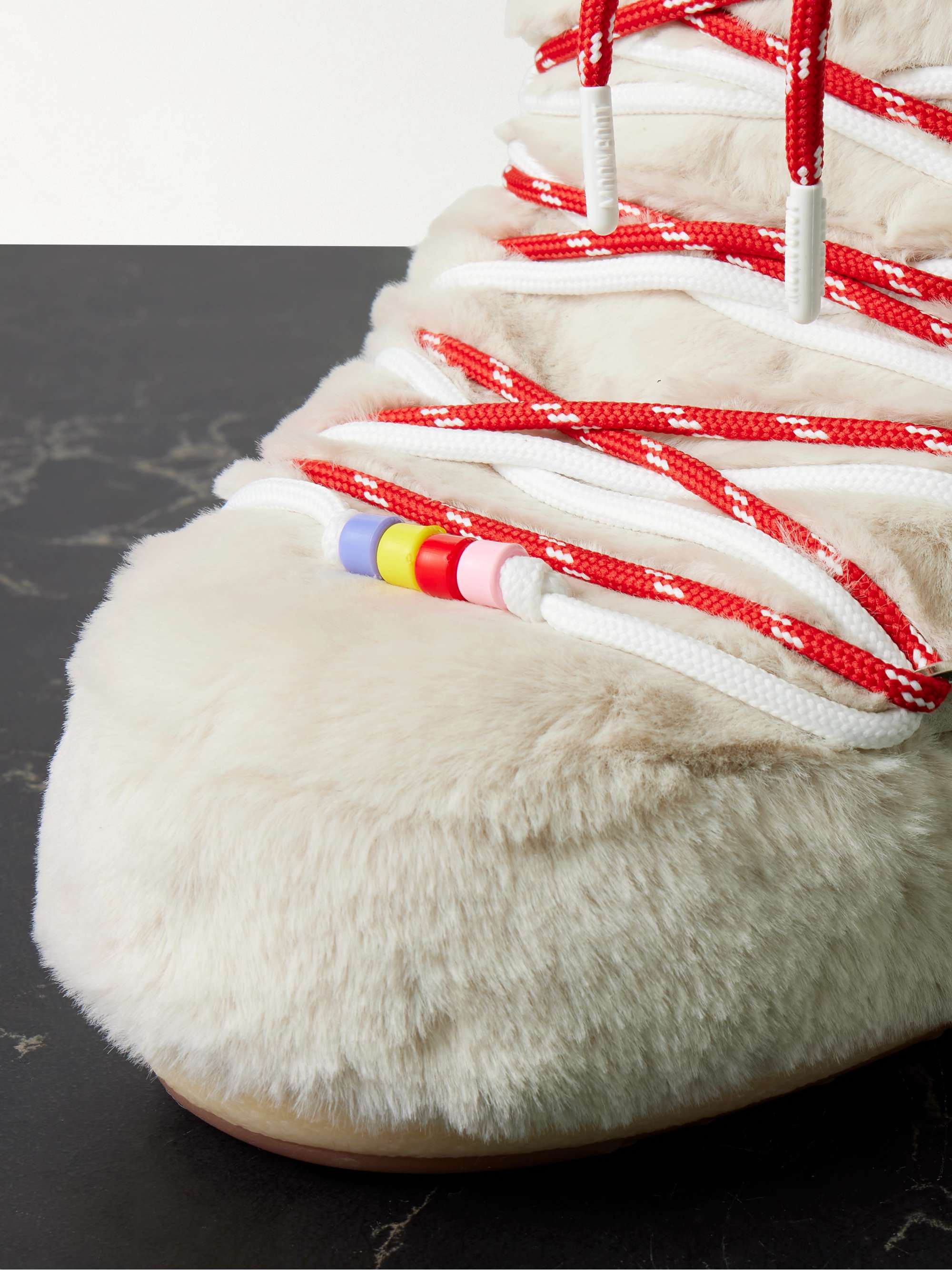 MOON BOOT Icon shell and faux leather snow boots