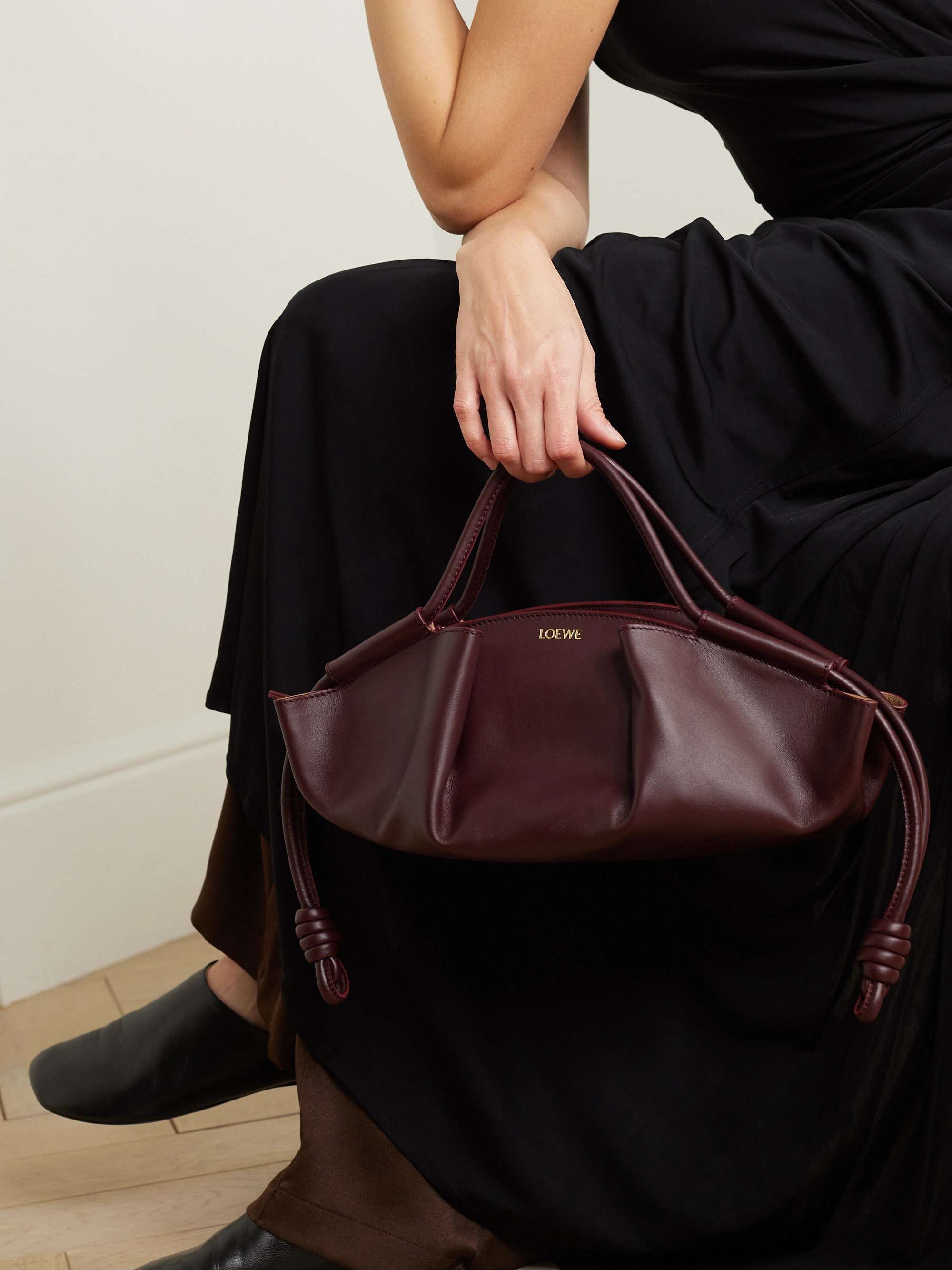 LOEWE Paseo leather shoulder bag