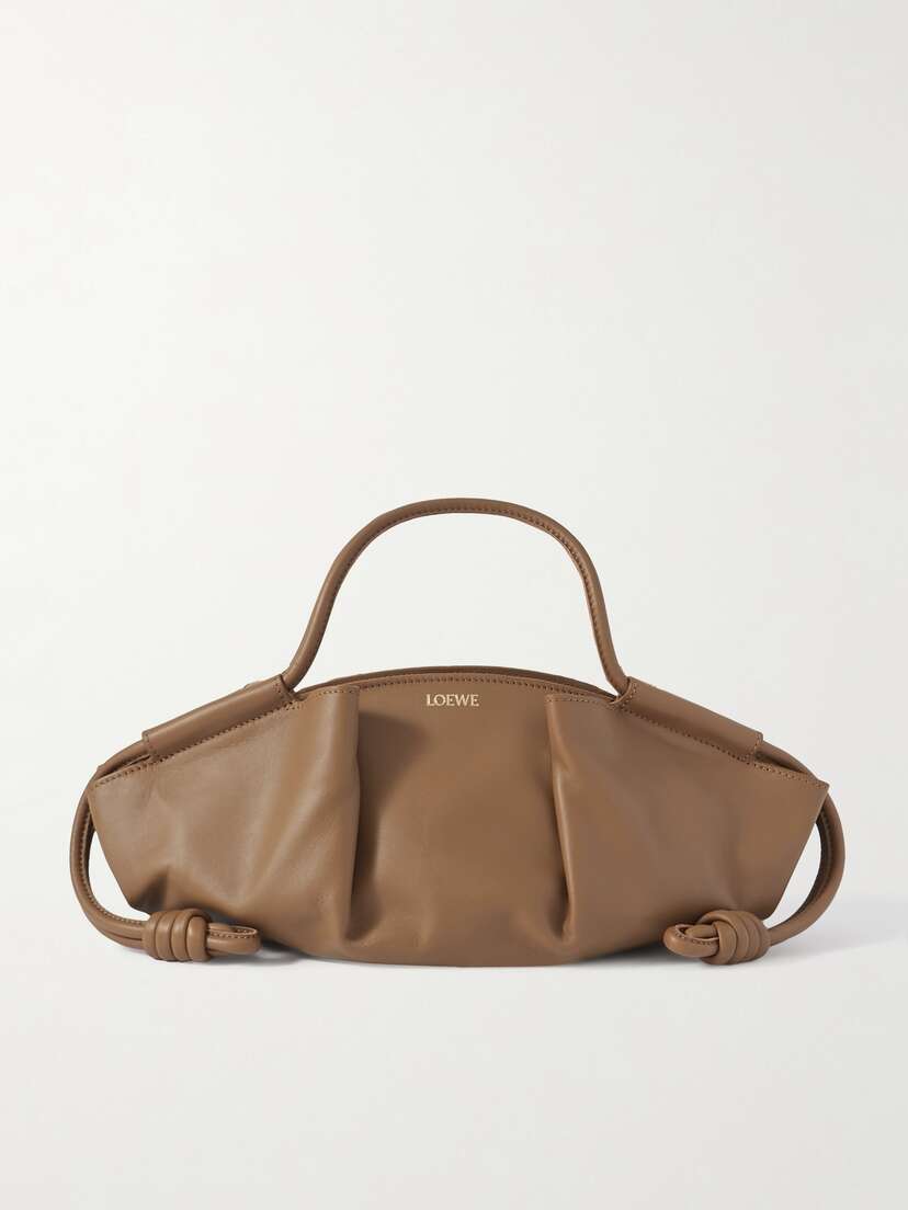 Loewe Paseo Leather Shoulder Bag