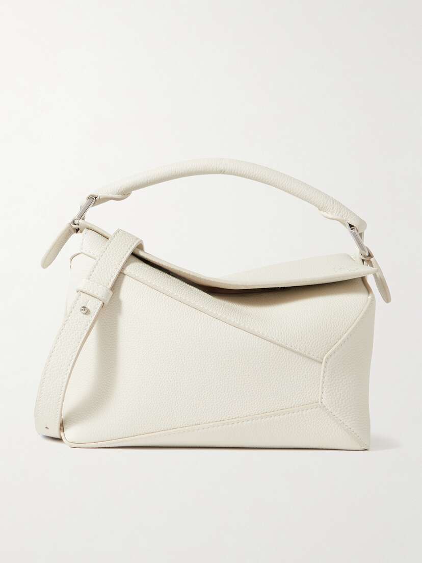 Loewe Puzzle Edge Small Textured-leather Shoulder Bag
