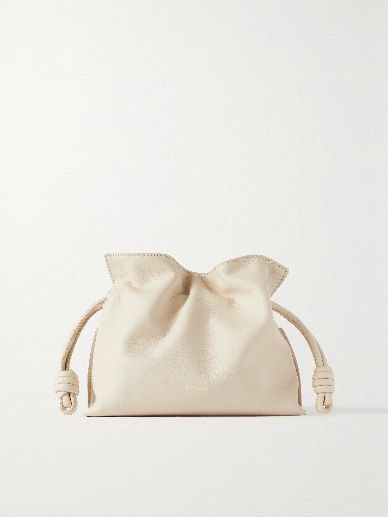 Loewe Flamenco Mini Leather Clutch