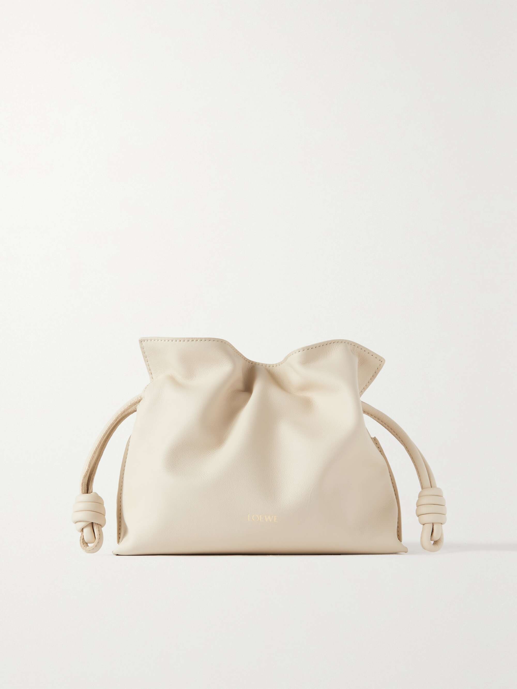 LOEWE | Flamenco mini leather clutch