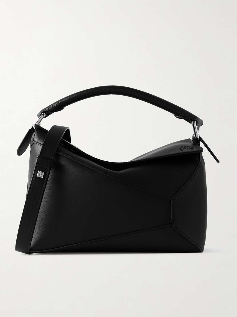 Loewe Puzzle Edge Small Textured-leather Shoulder Bag