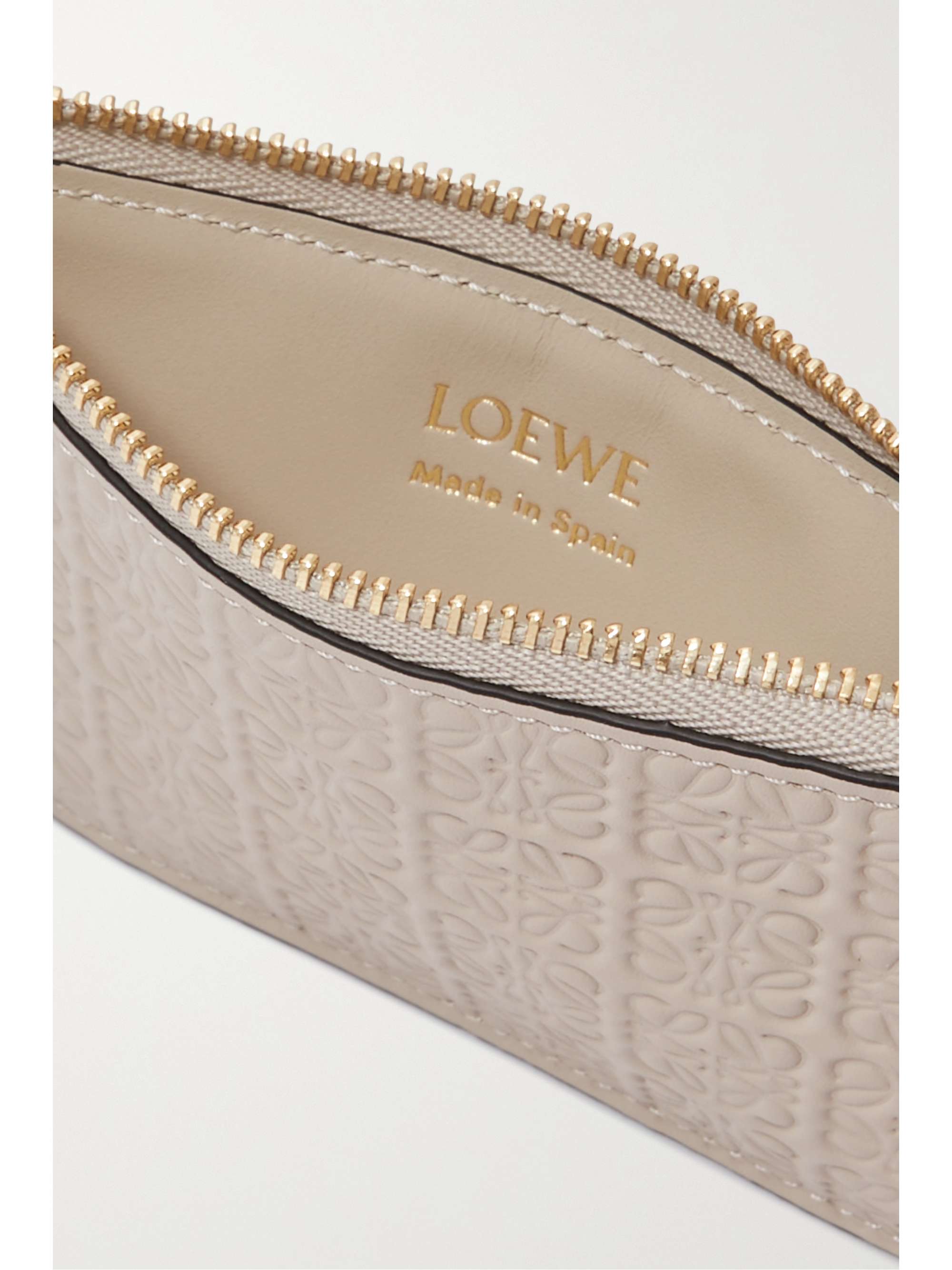 LOEWE Anagram debossed leather wallet