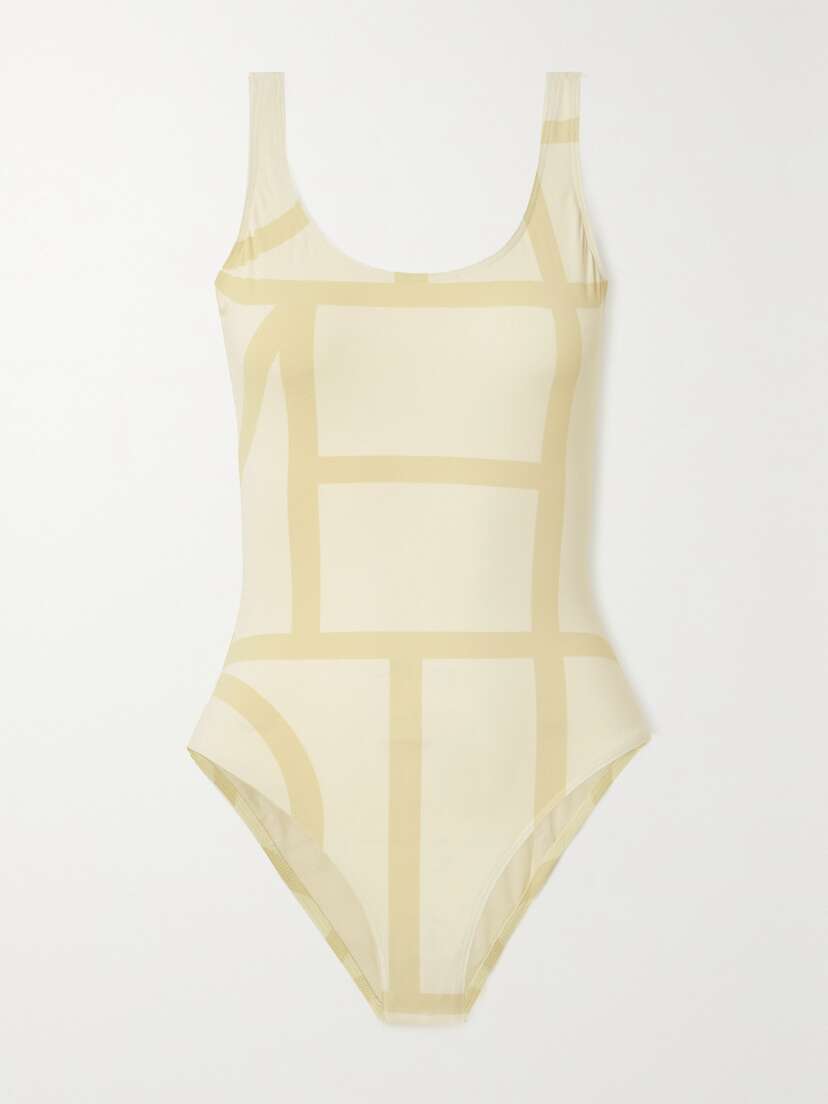 TOTEME Monogram Printed Swimsuit