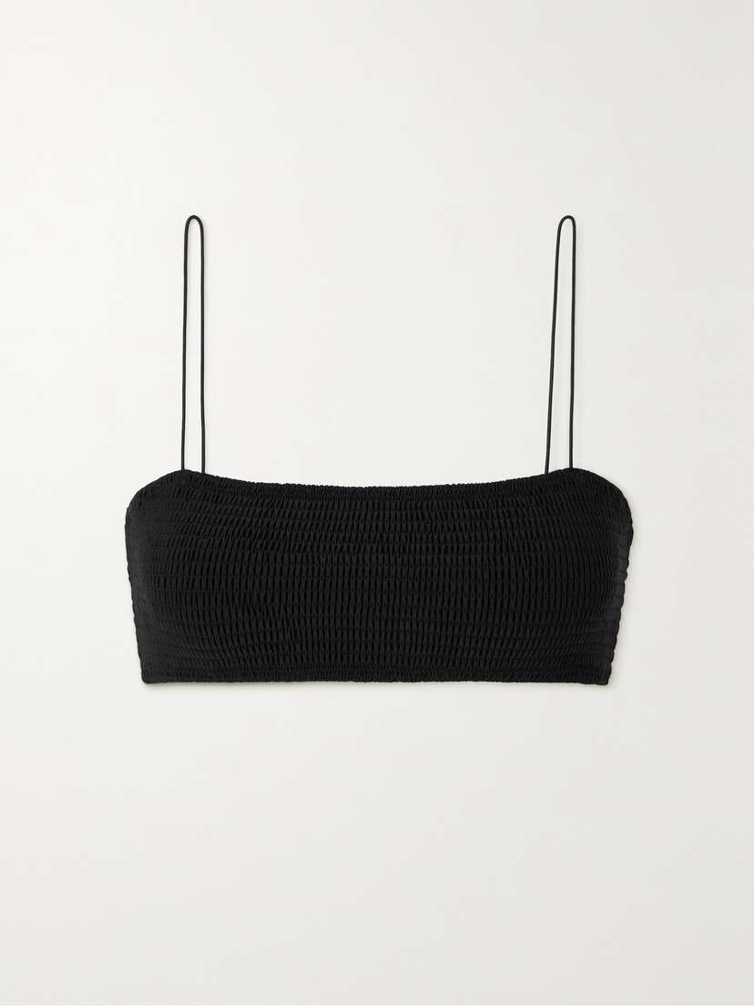 TOTEME Shirred Bikini Top