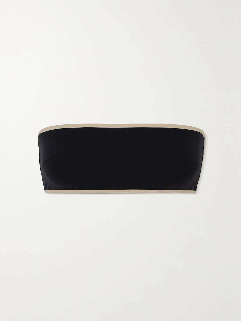 TOTEME Recycled Bandeau Bikini Top - x large