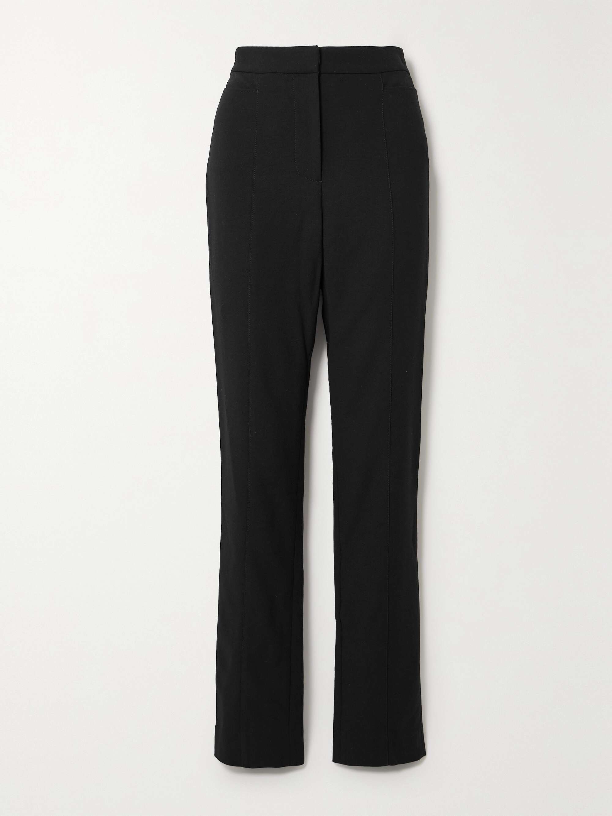 THE ROW Essentials Thilde stretch-scuba slim-leg pants