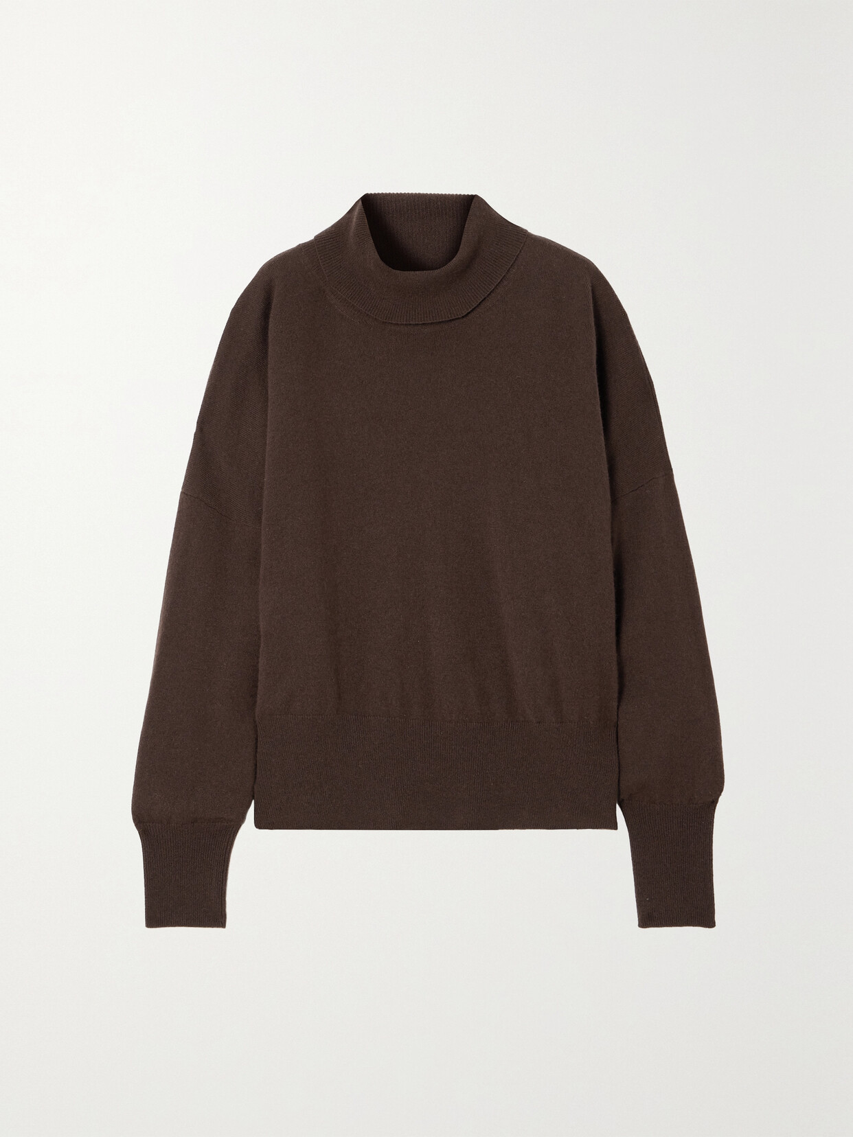 TOTEME Cashmere Turtleneck Sweater - Brown