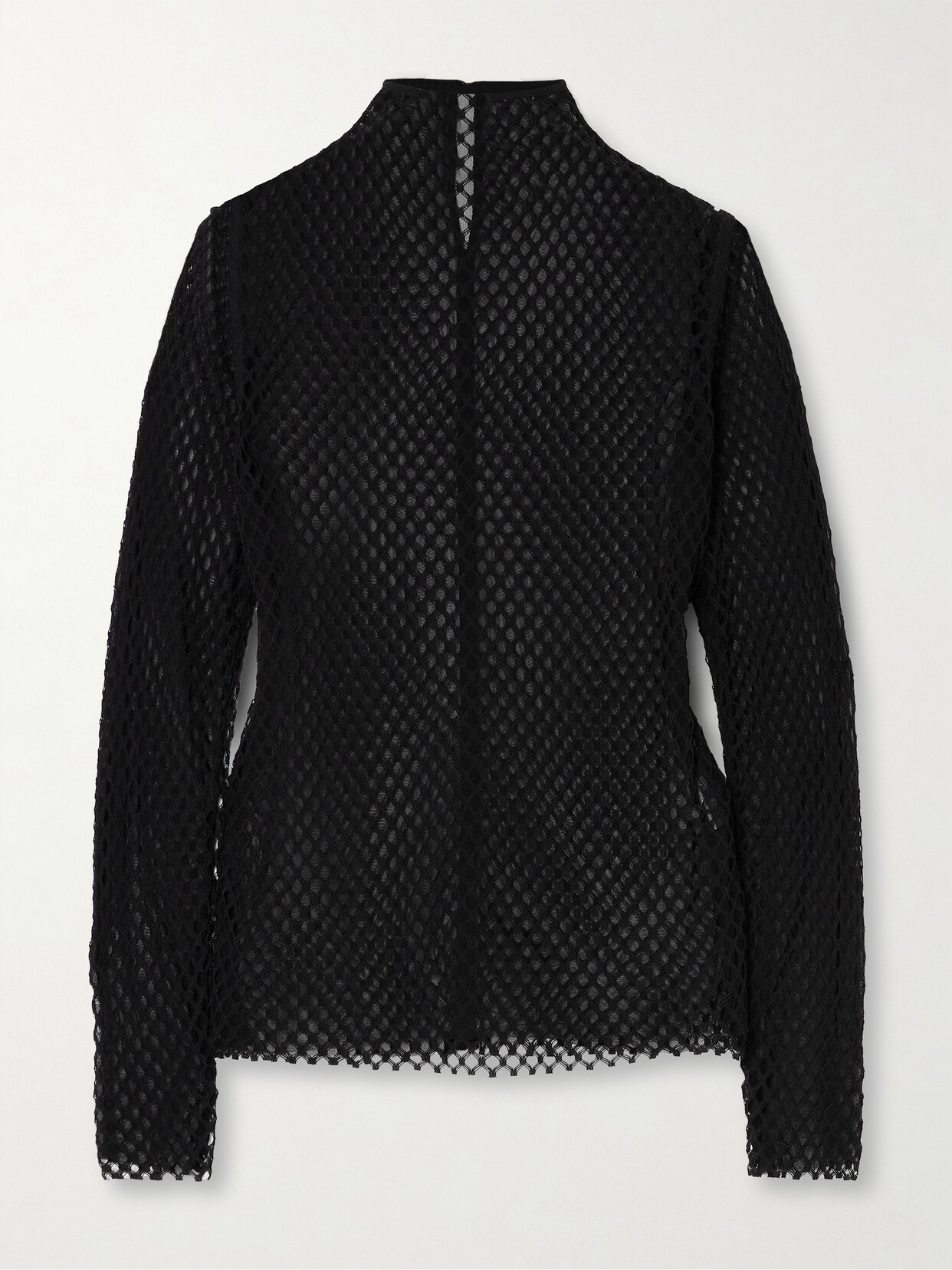 TOTEME Lace Blouse - Black