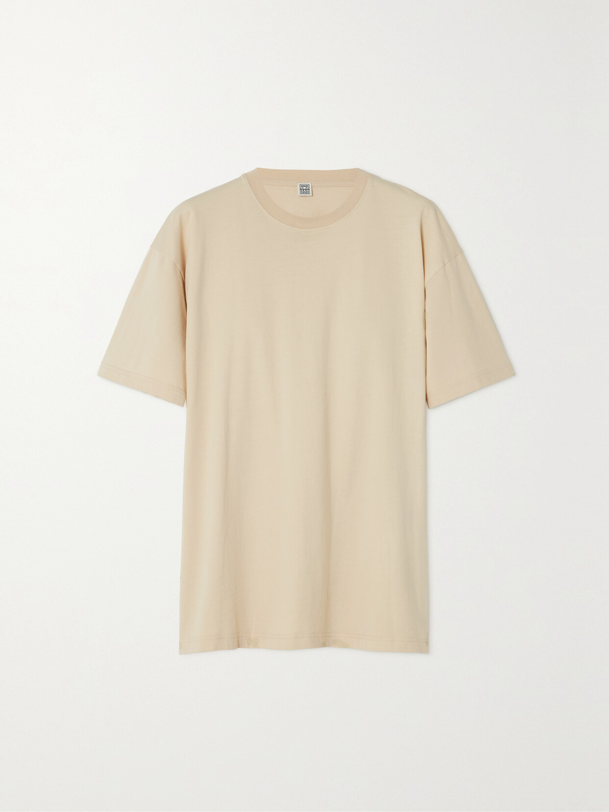 Totême + Net Sustain Oversized Organic Cotton-jersey T-shirt In White