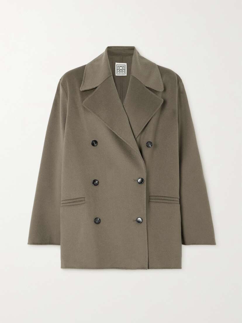 TOTEME Double-breasted Wool Coat