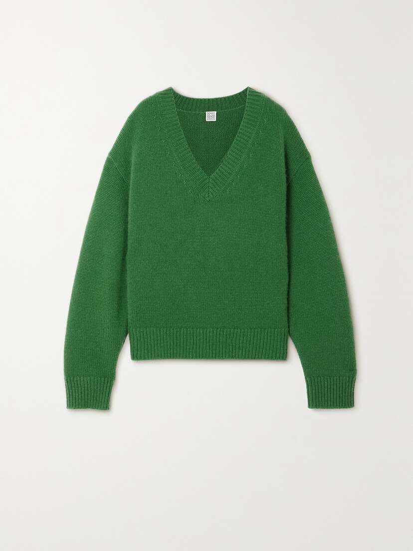 TOTEME Wool And Cashmere-blend Sweater - x large