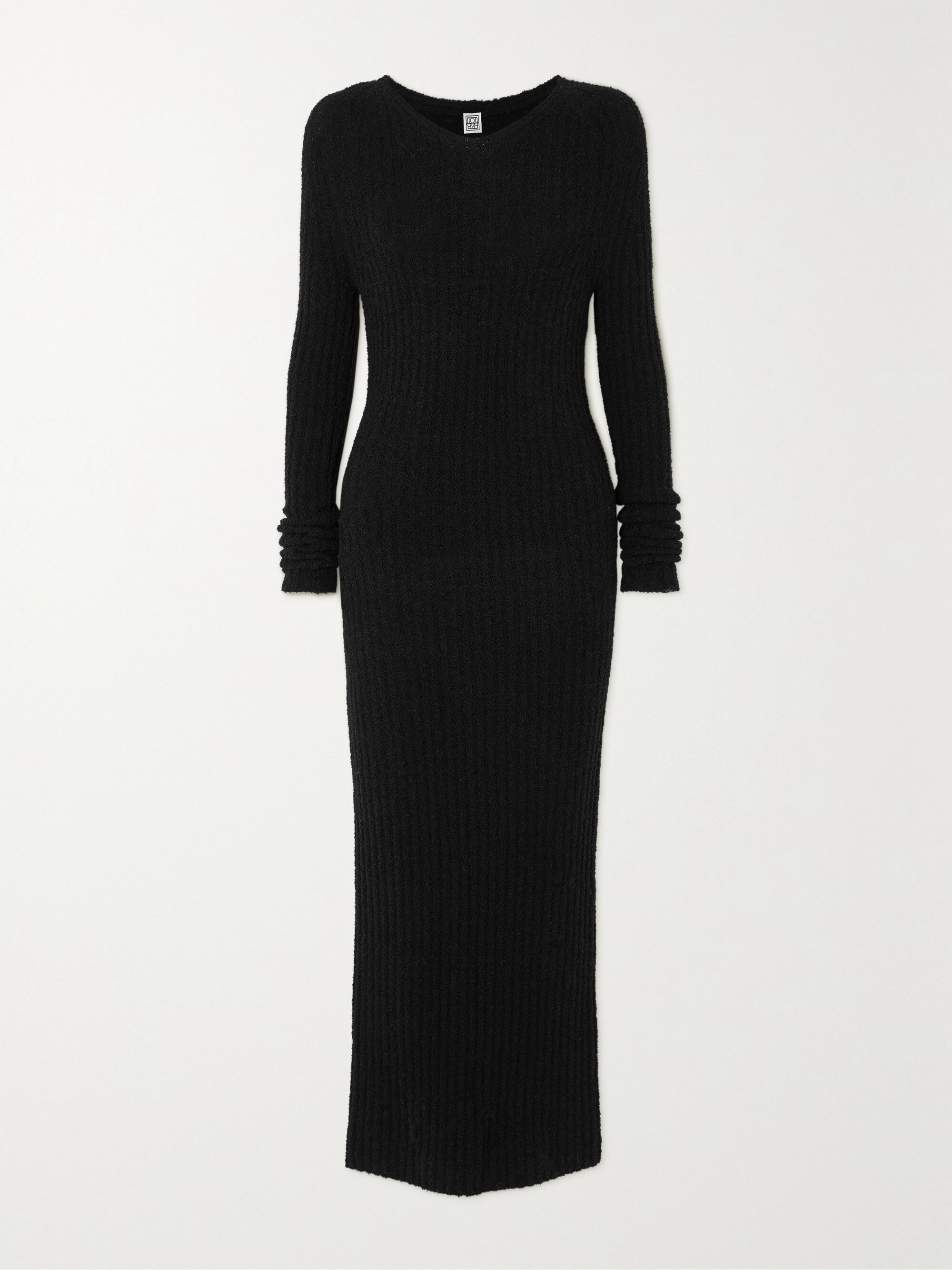 TOTEME Ribbed wool-blend maxi dress thumbnail