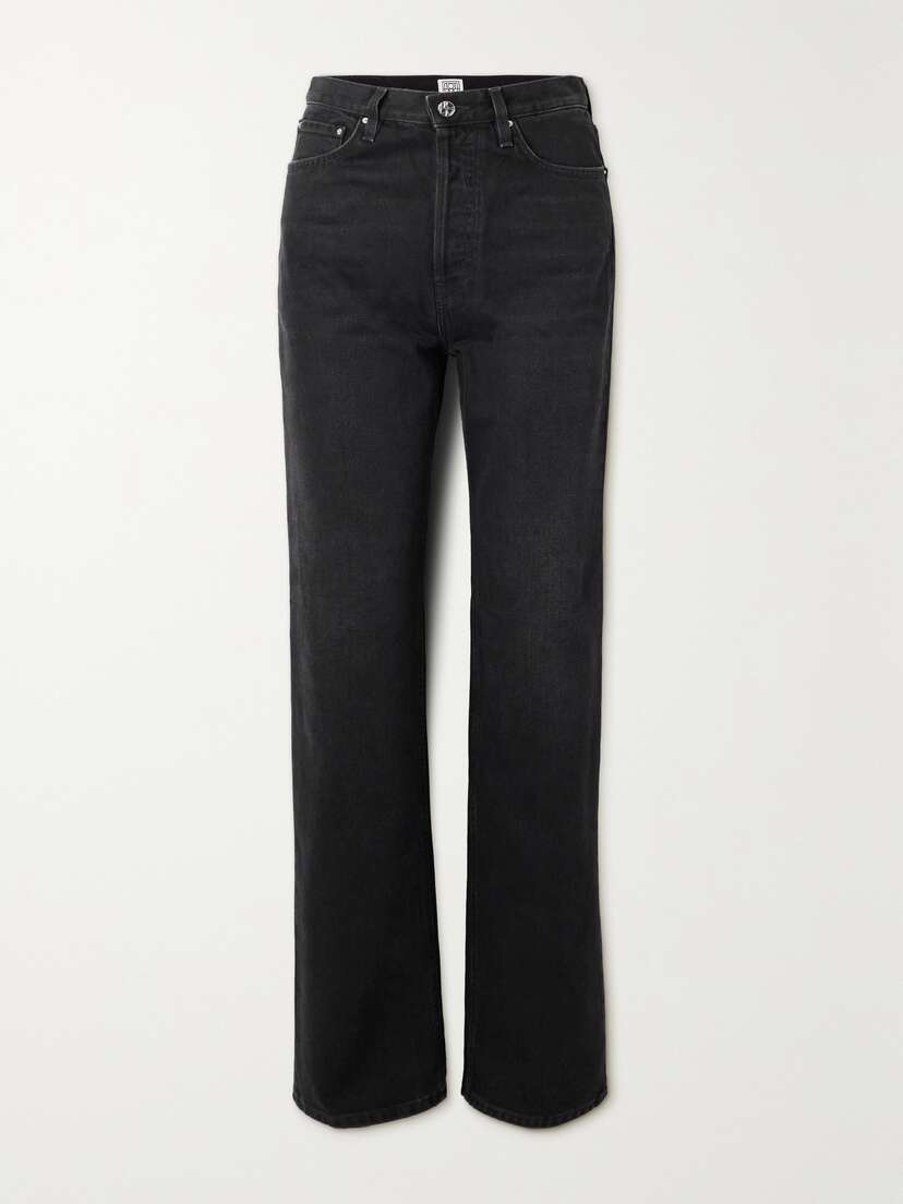 TOTEME + Net Sustain High-rise Straight-leg Jeans