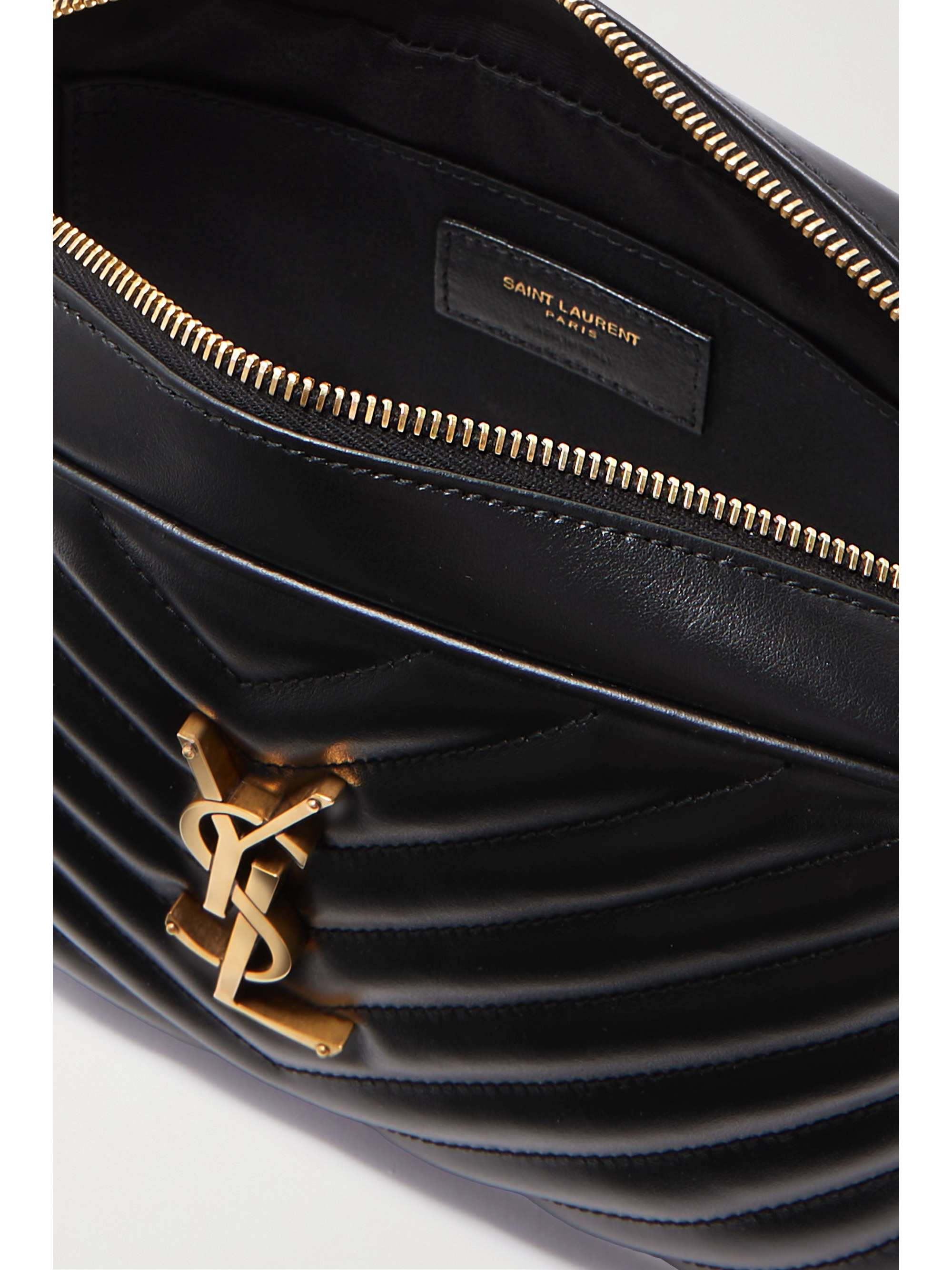 SAINT LAURENT Lou medium quilted leather shoulder bag | NET-A-PORTER