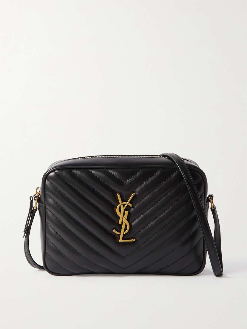 Saint Laurent Loulou Medium Matelassé Leather Shoulder Bag