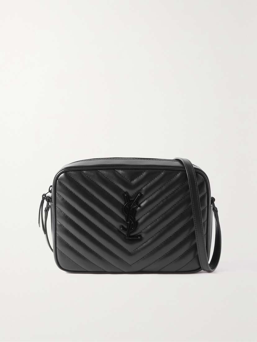 Saint Laurent Loulou Medium Matelassé Leather Shoulder Bag