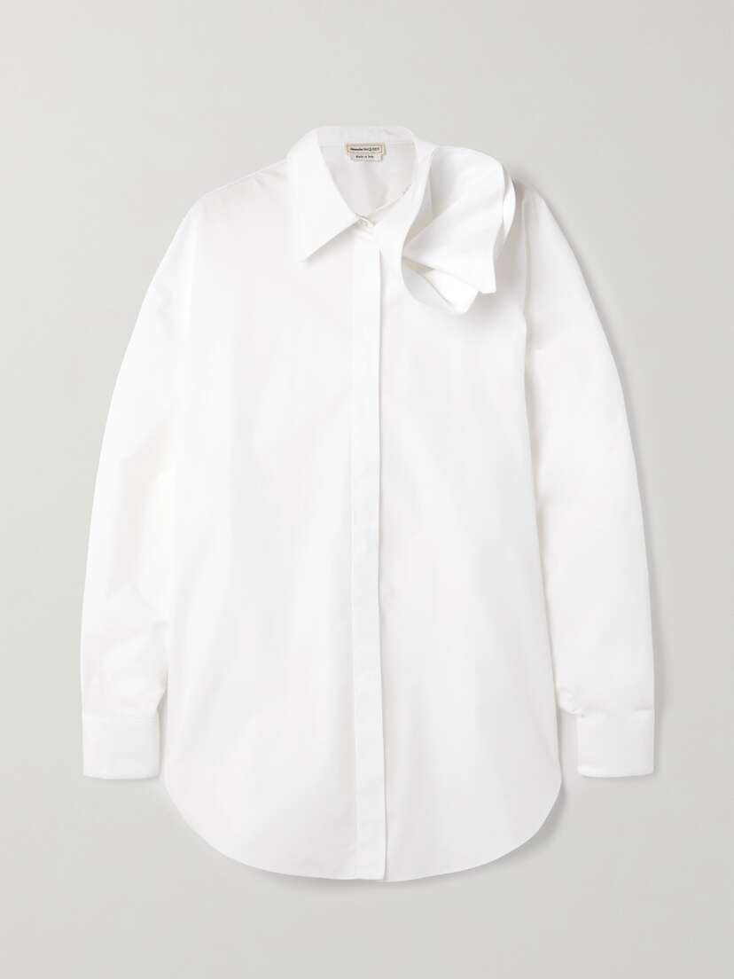 Alexander McQueen Cotton-poplin Shirt