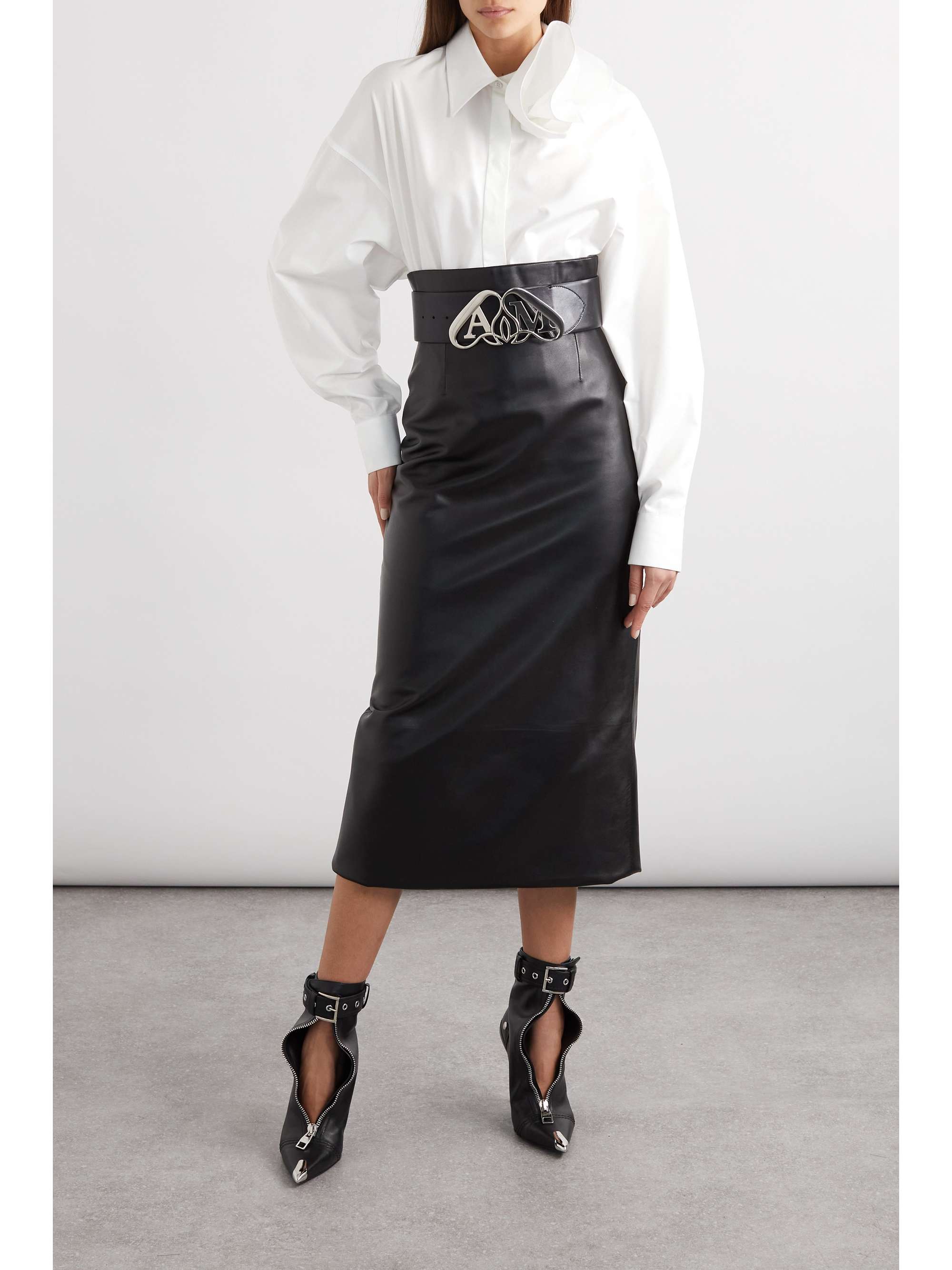 ALEXANDER MCQUEEN Cottonpoplin shirt NETAPORTER