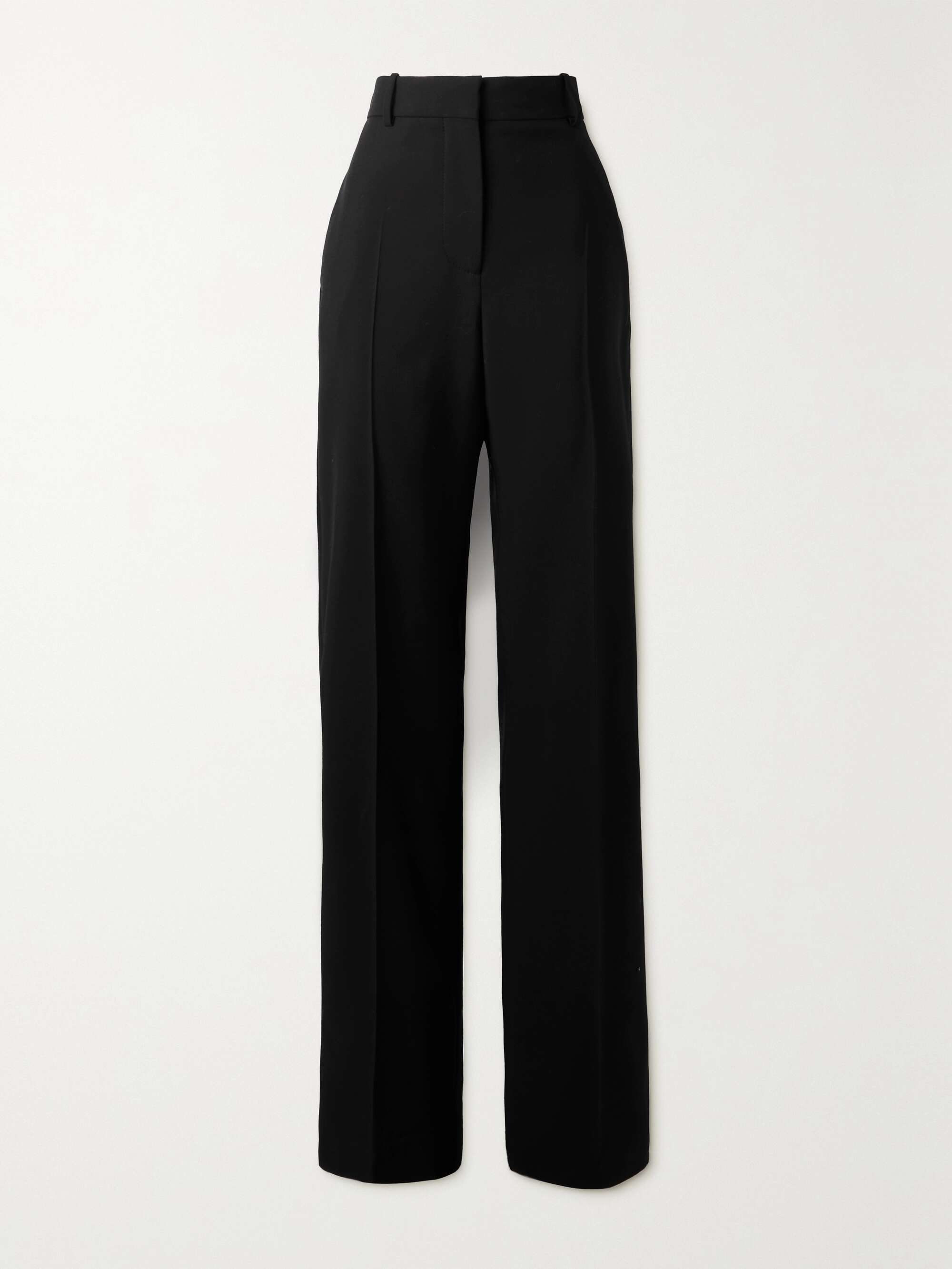 【送料&関税込】Alexander McQueen Straight Leg Trousers Alexander McQueen Gabardine straight-leg Trousers | Blue