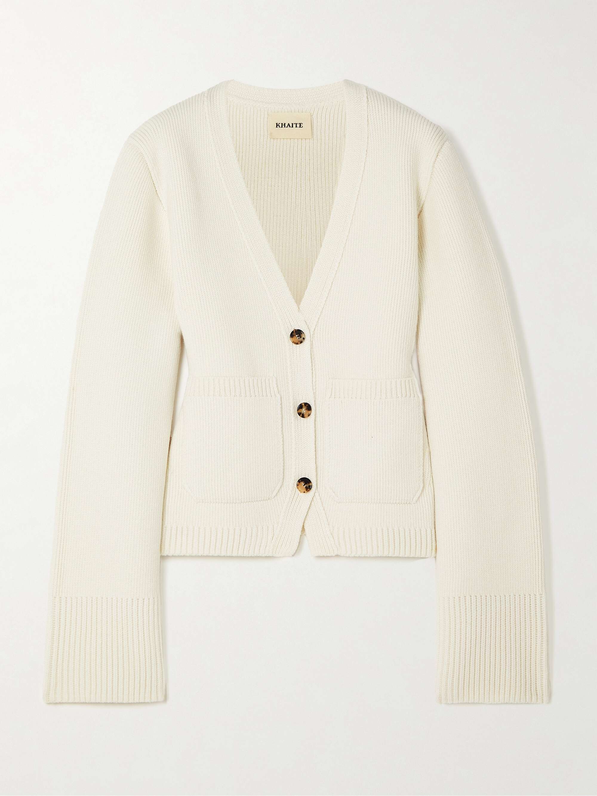 KHAITE Scarlet cashmere cardigan | NET-A-PORTER