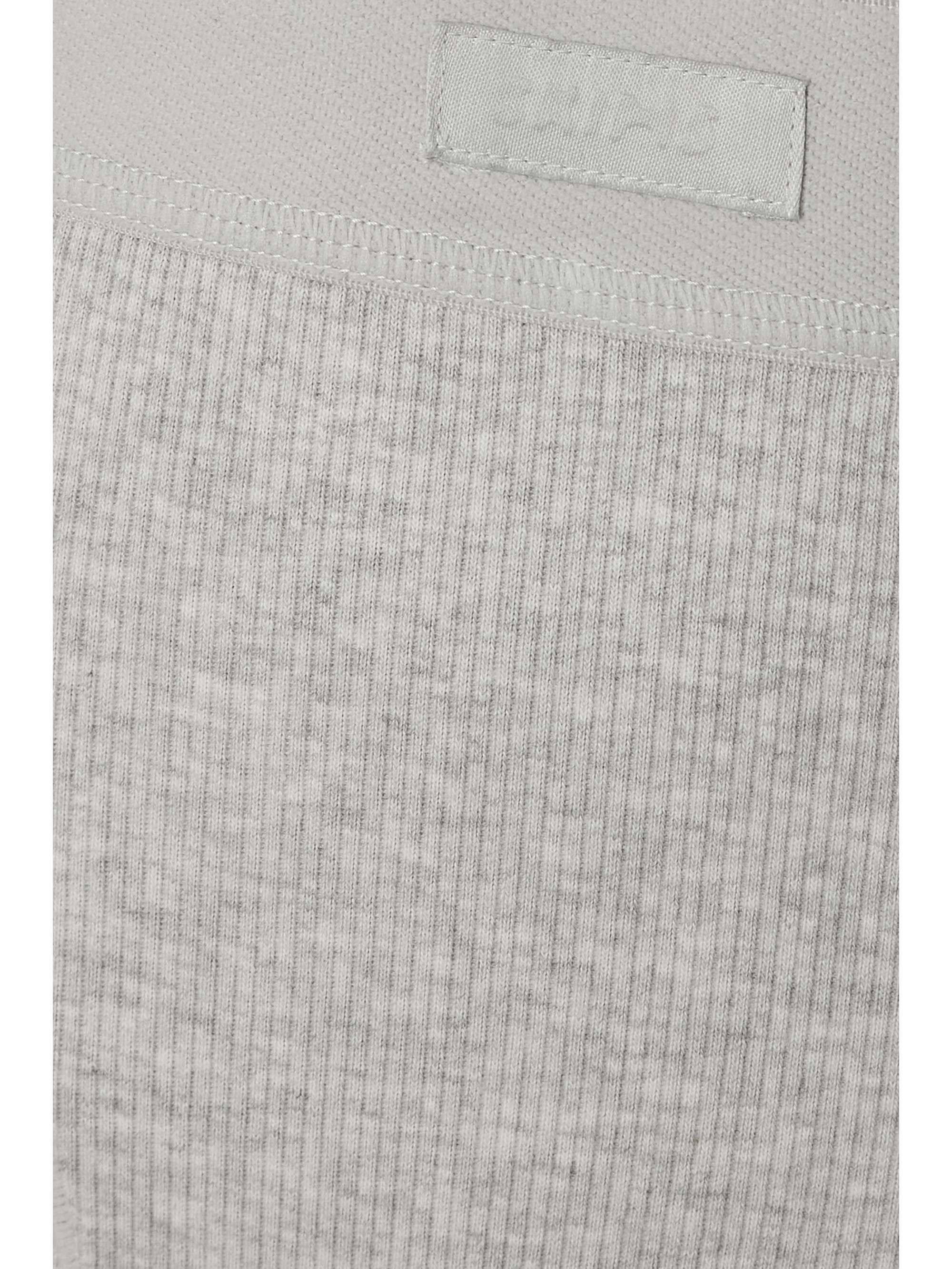 SKIMS Thermal ribbed cotton-blend leggings - Bone