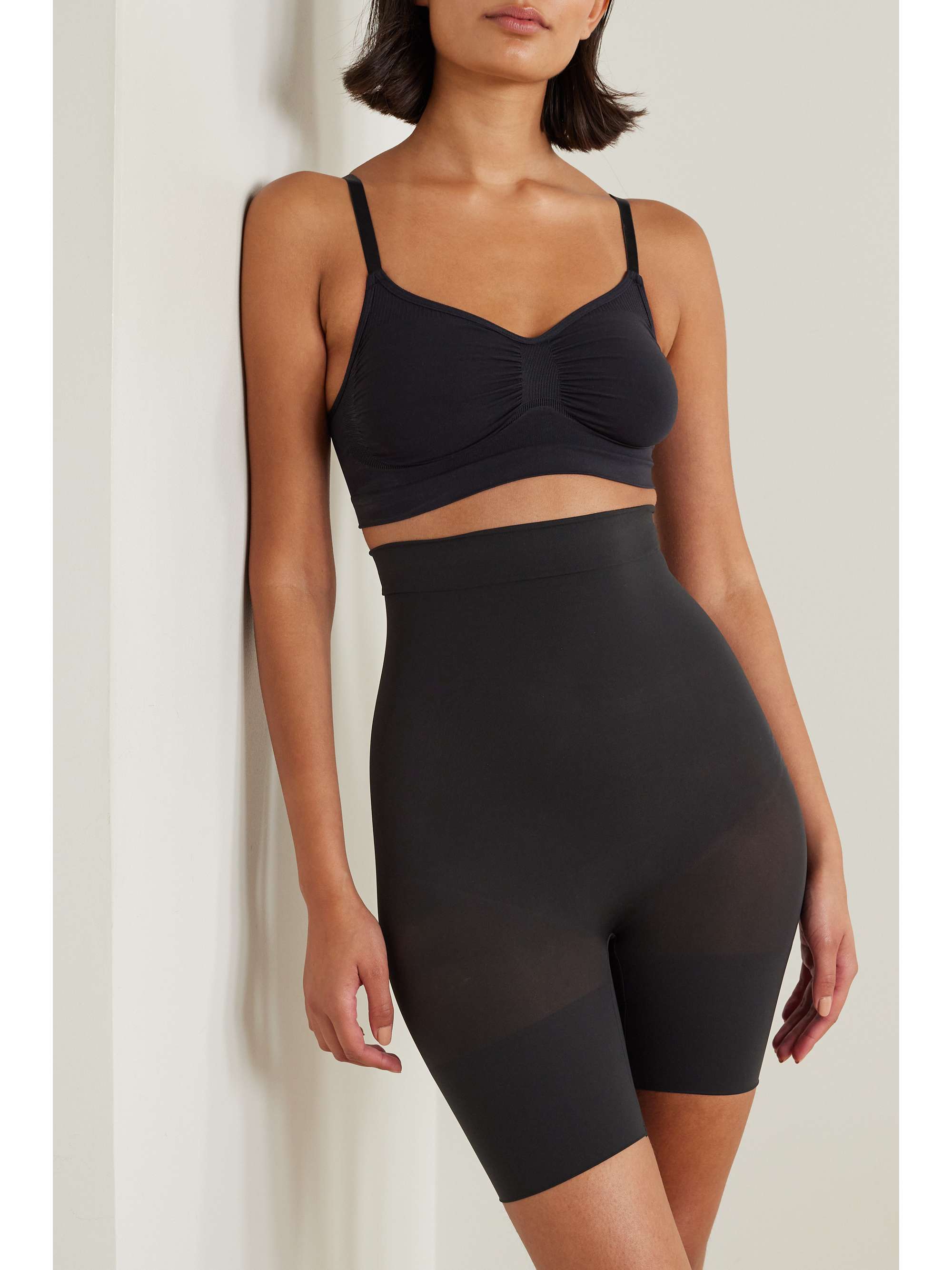 High-Waisted Mid-Thigh Short