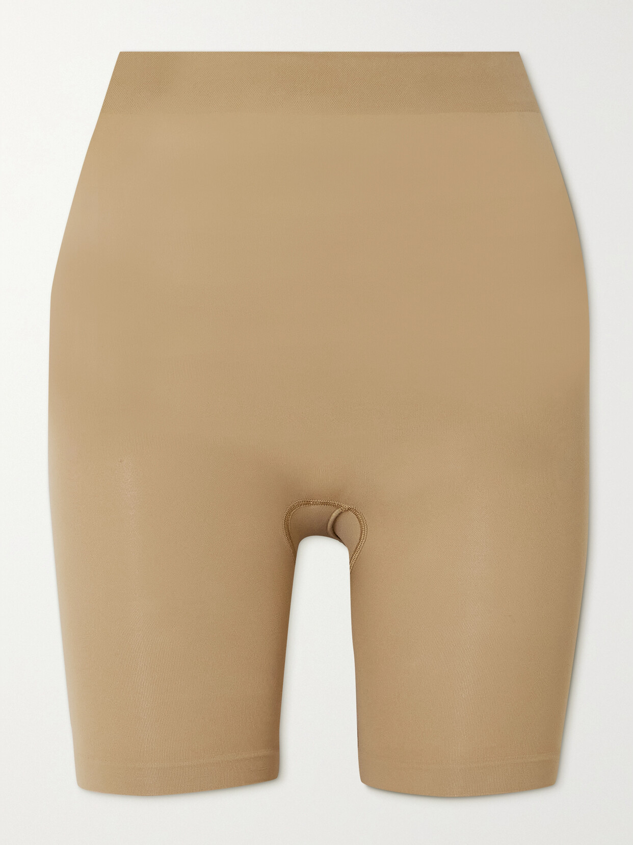 Skims Seamless Sculpt Mid Thigh Shorts In Neutrals